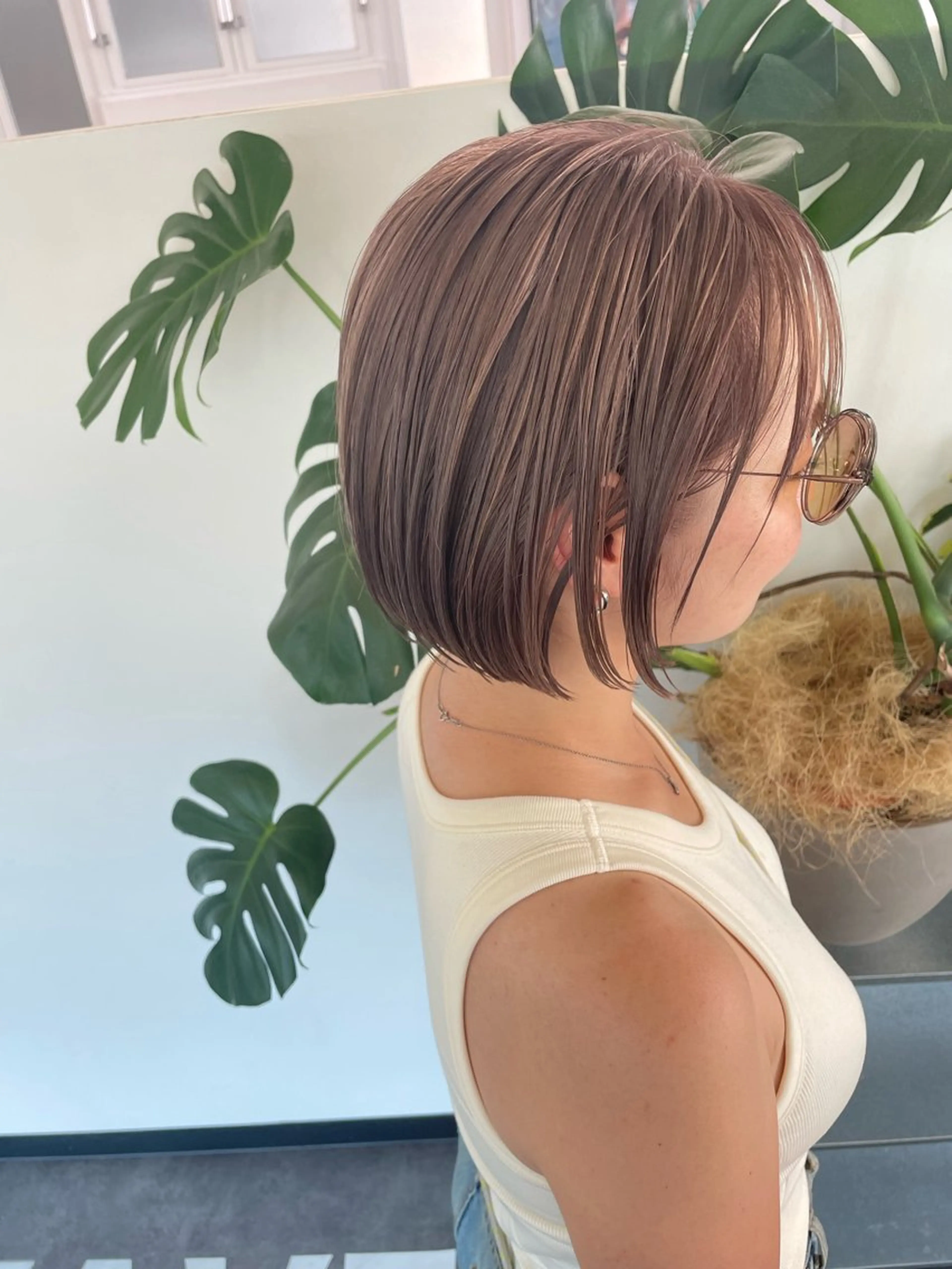 ショート カラー パーマ ヘアアレンジ メンズ キッズ ネイル マツエク・マツパ アイブロウ 成人式 切りっぱなしボブ ショートボブ 子どものヘアアレンジ メンズブリーチ ゆうか/ カットモデル募集のヘアスタイル