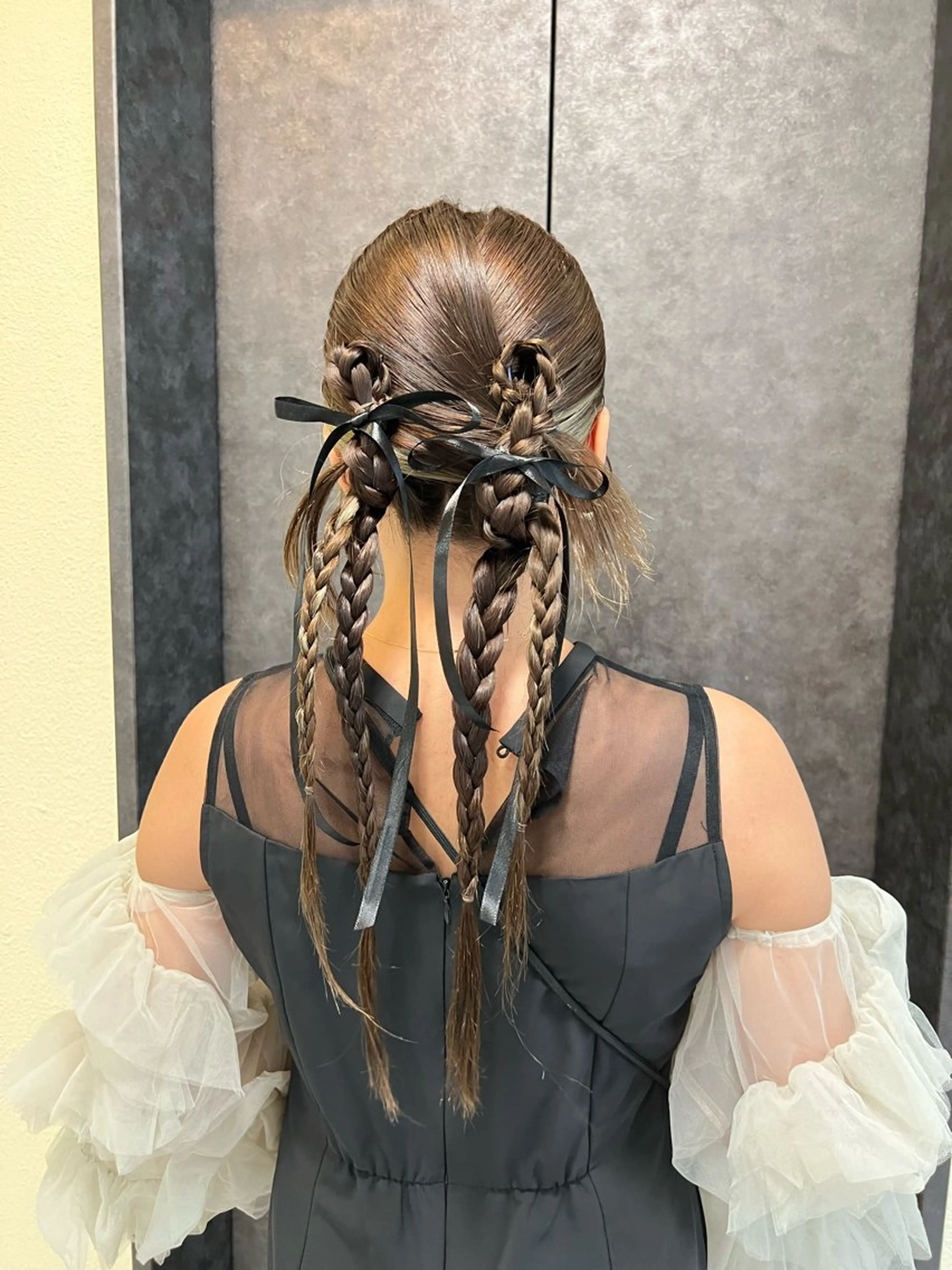 ロング ヘアセット Mila Hazukiのヘアスタイル