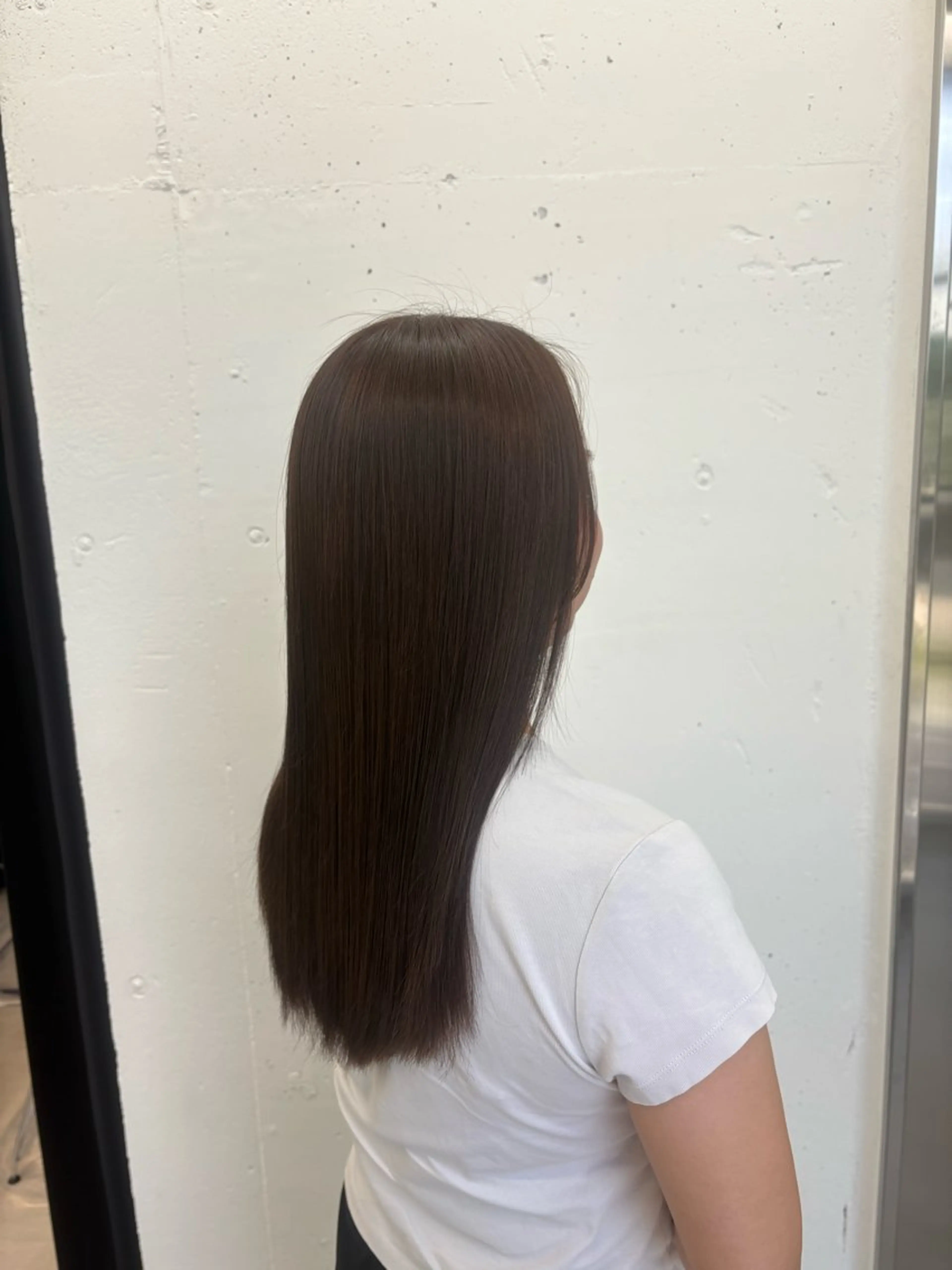 ロング カラー グレージュ ラベンダーカラー ラベンダーグレージュ ラベンダーグレー ヘアカラー トリートメント 🌟ゆりあ🌟 JILLSTUDIOのヘアスタイル