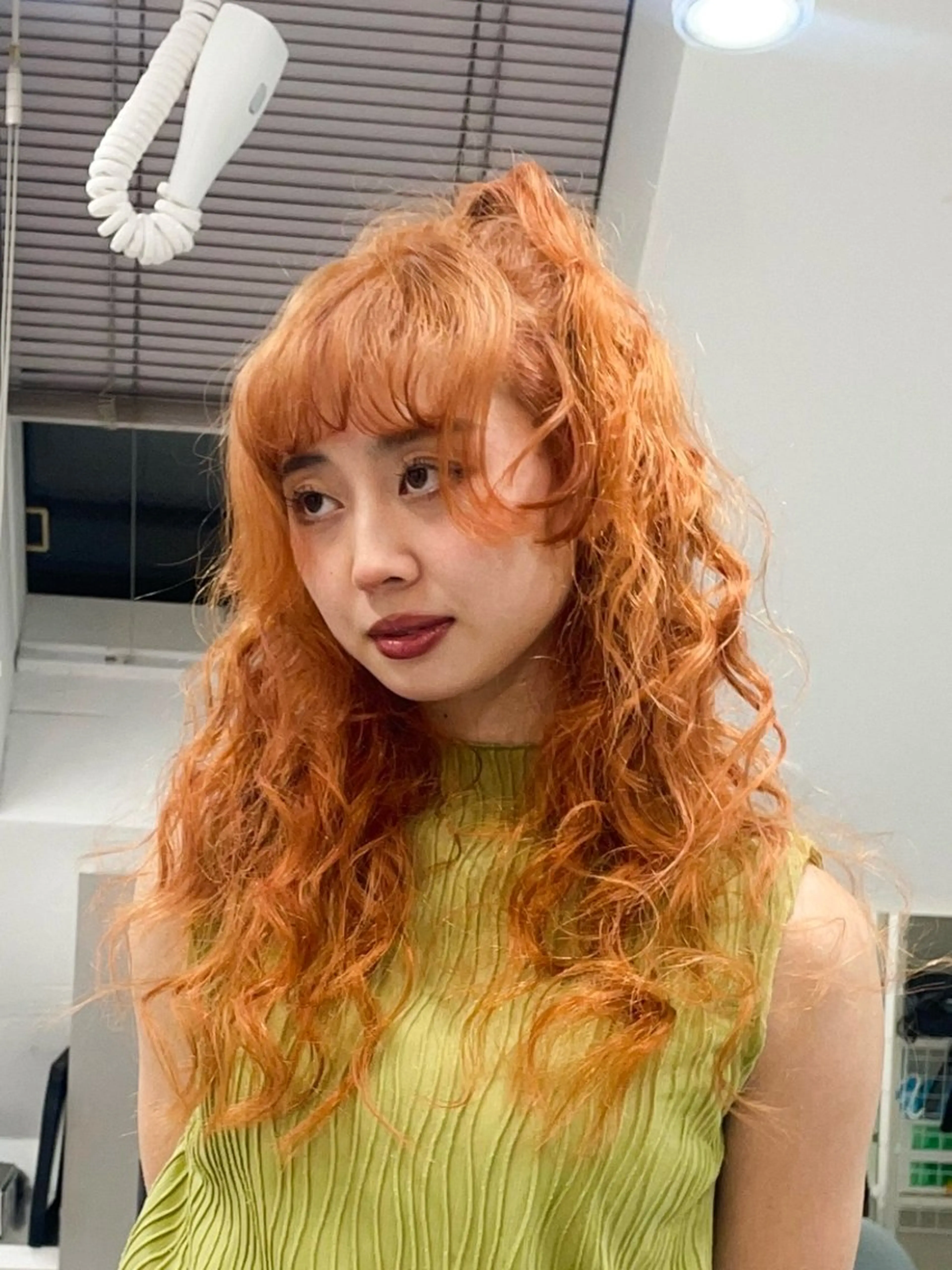 ロング カラー ヘアアレンジ カット ヘアカラー トリートメント HAIR SALON fuugaせんげん台店所属・ハイトーン/デザイン カラー/あおいのヘアスタイル
