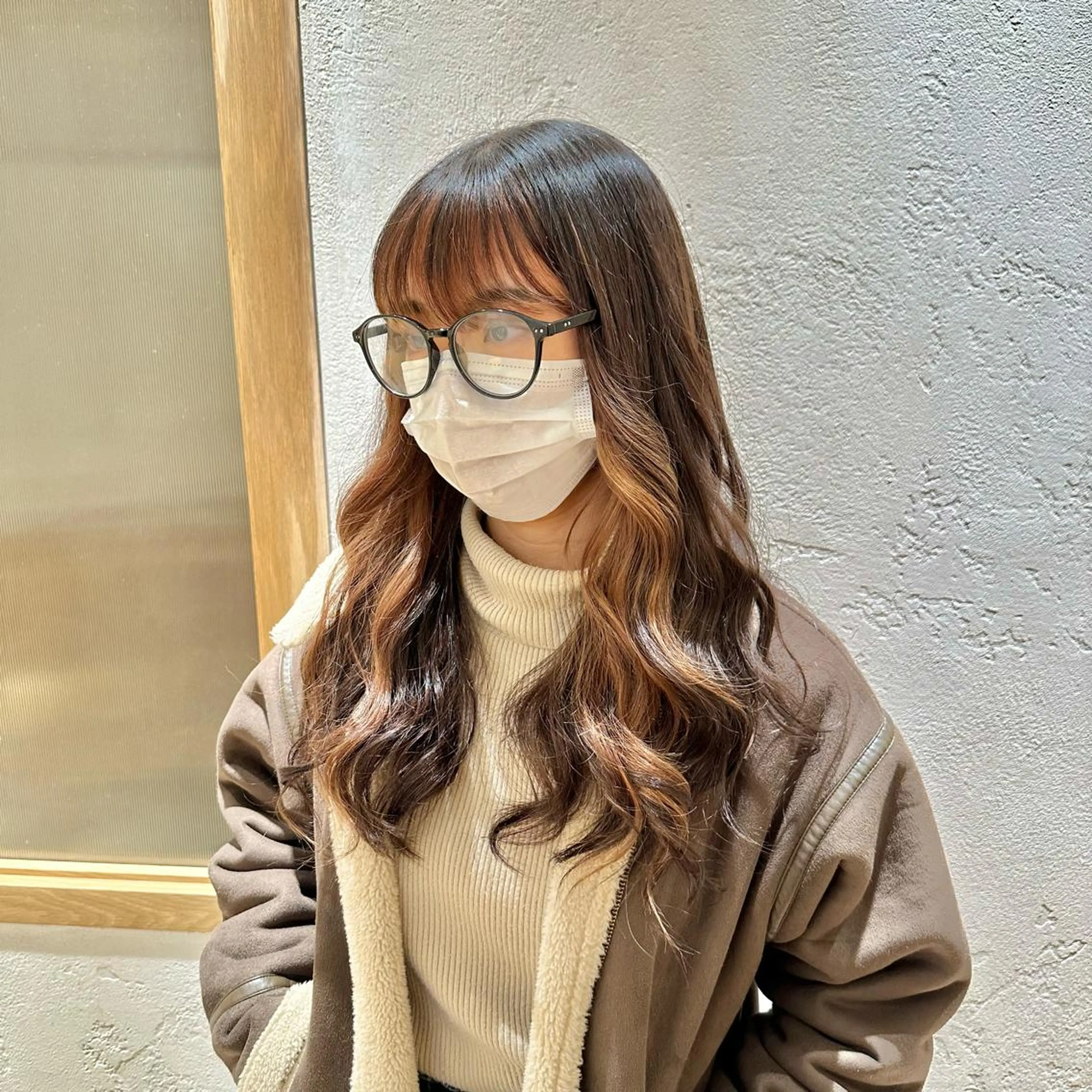 セミロング Geniee horie所属・ともや 髪質改善縮毛矯正のヘアスタイル