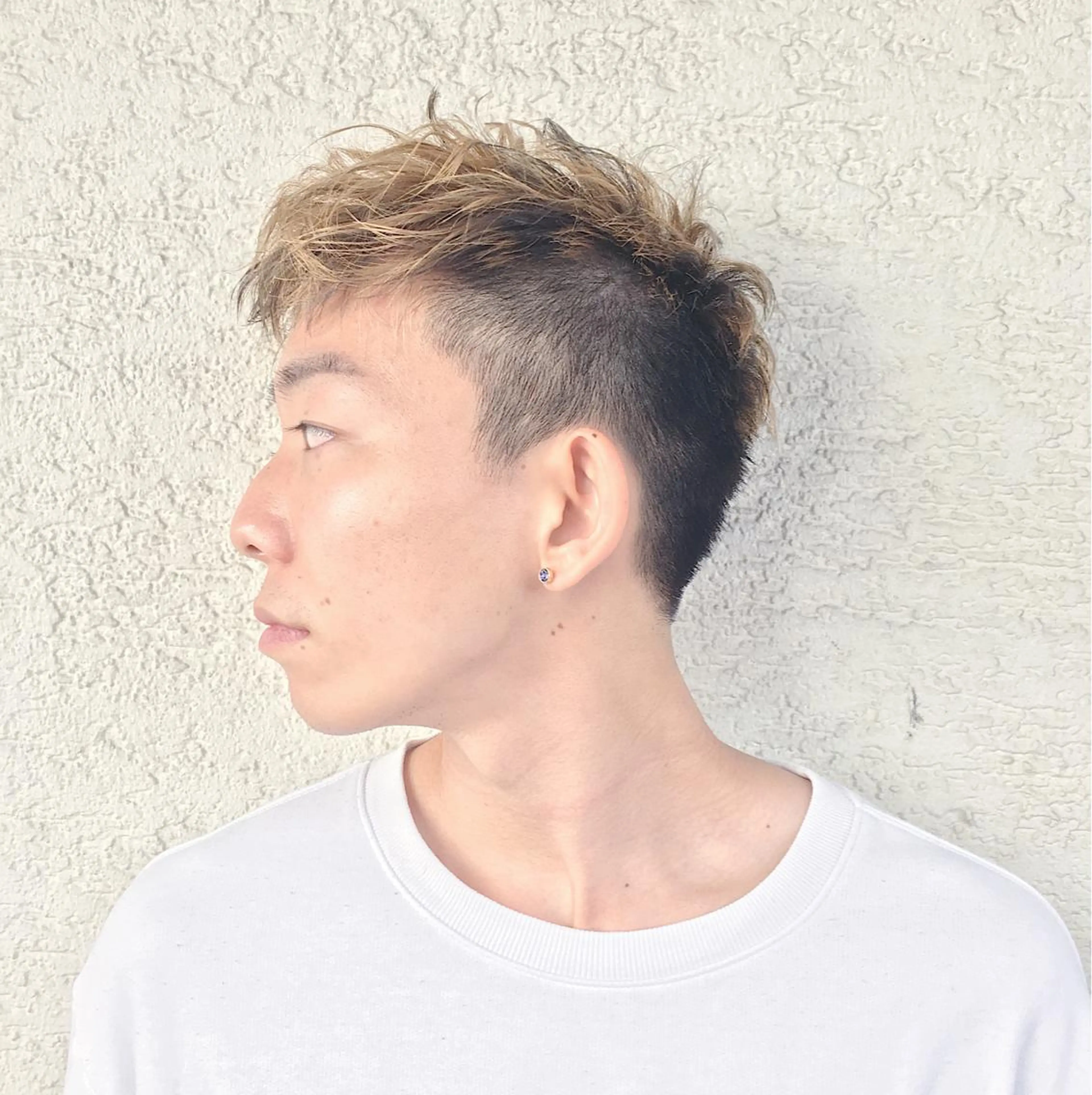 メンズ メンズハイライト メンズハイトーン メンズサロンLOSS所属・メンズサロン rootのヘアスタイル