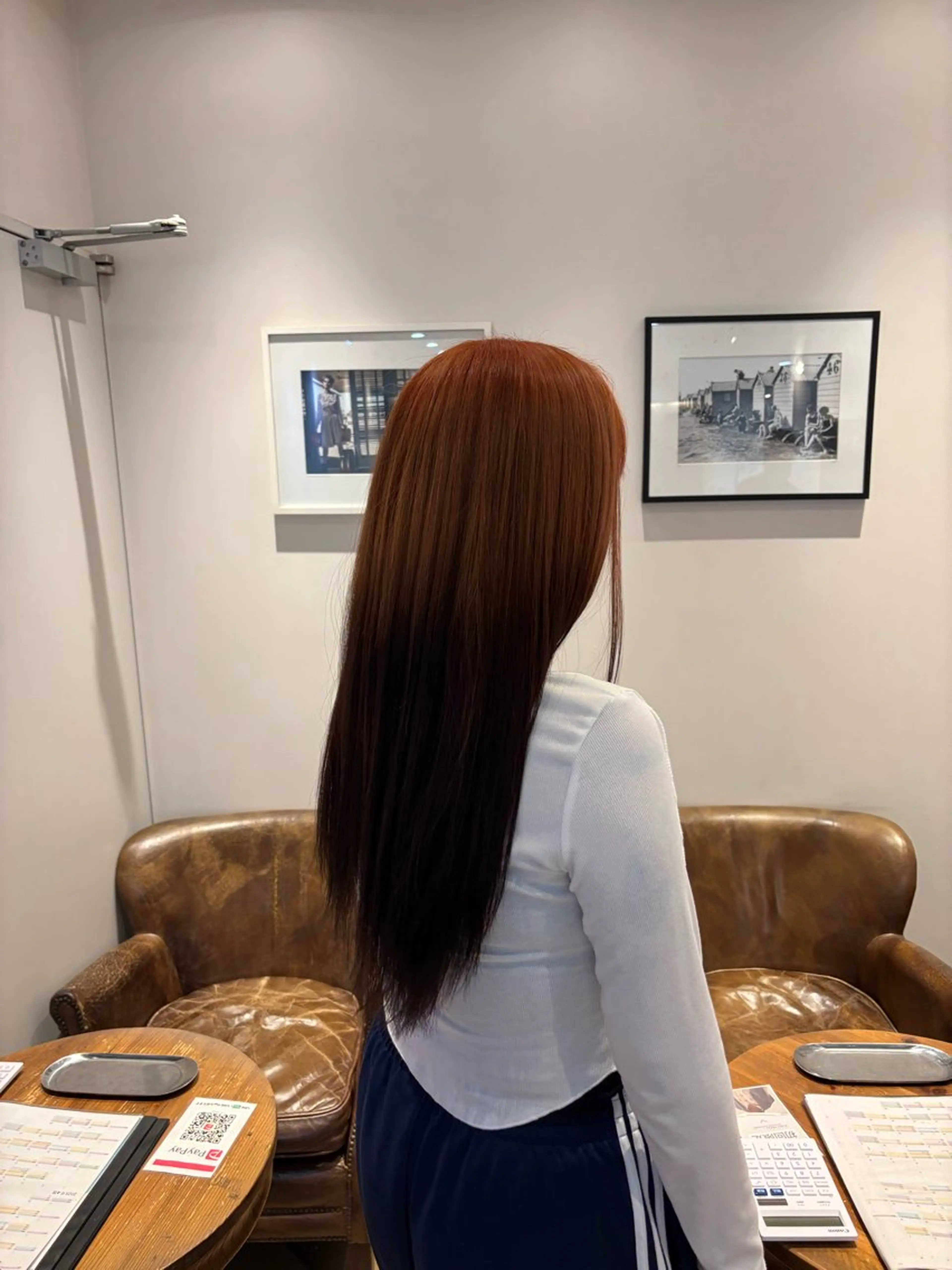 ロング ヘアカラー タケムラ アオバのヘアスタイル