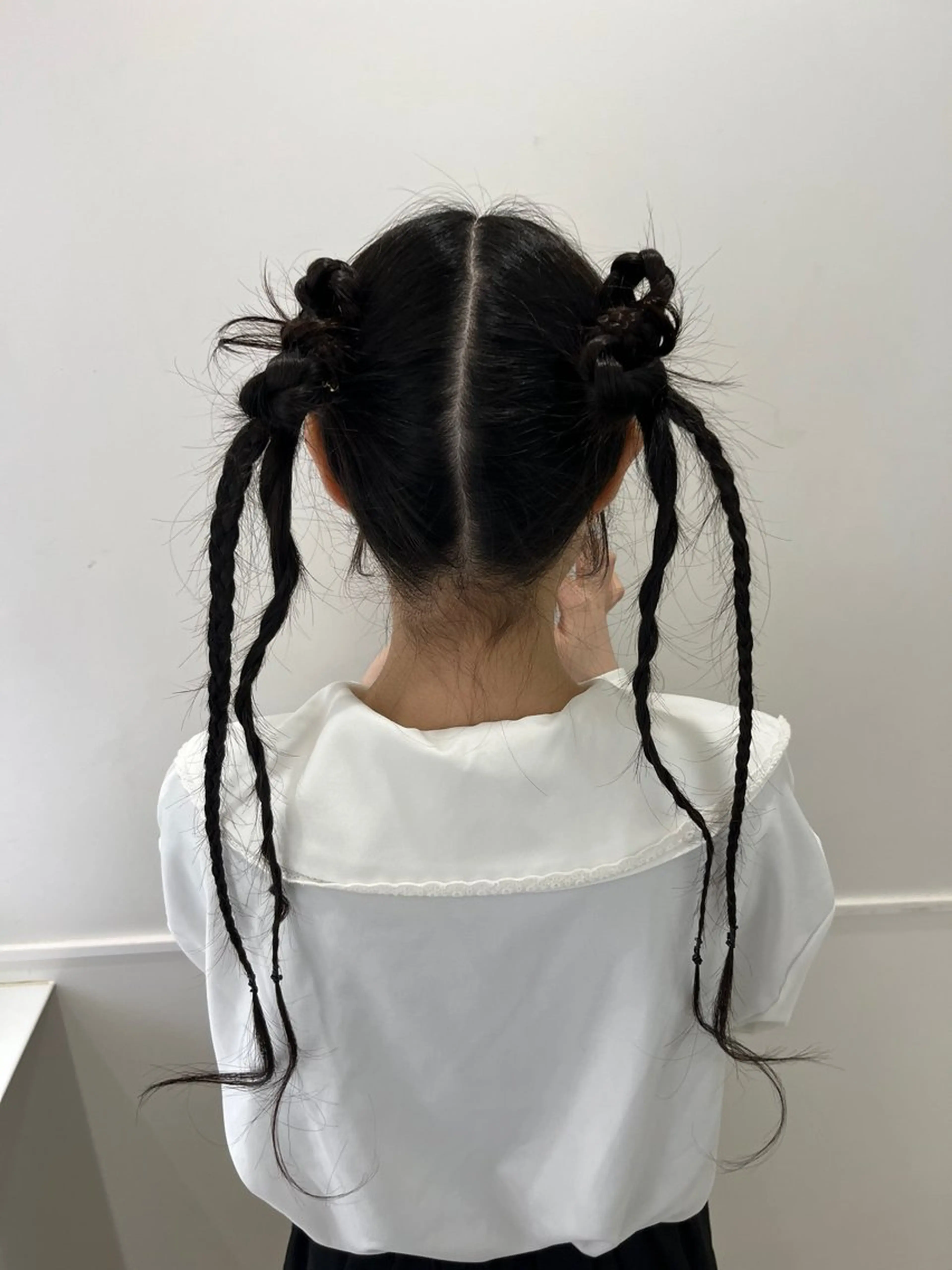 ヘアアレンジ ヘアセット 韓国／うる艶カラー 🐈‍⬛💗miyuのヘアスタイル