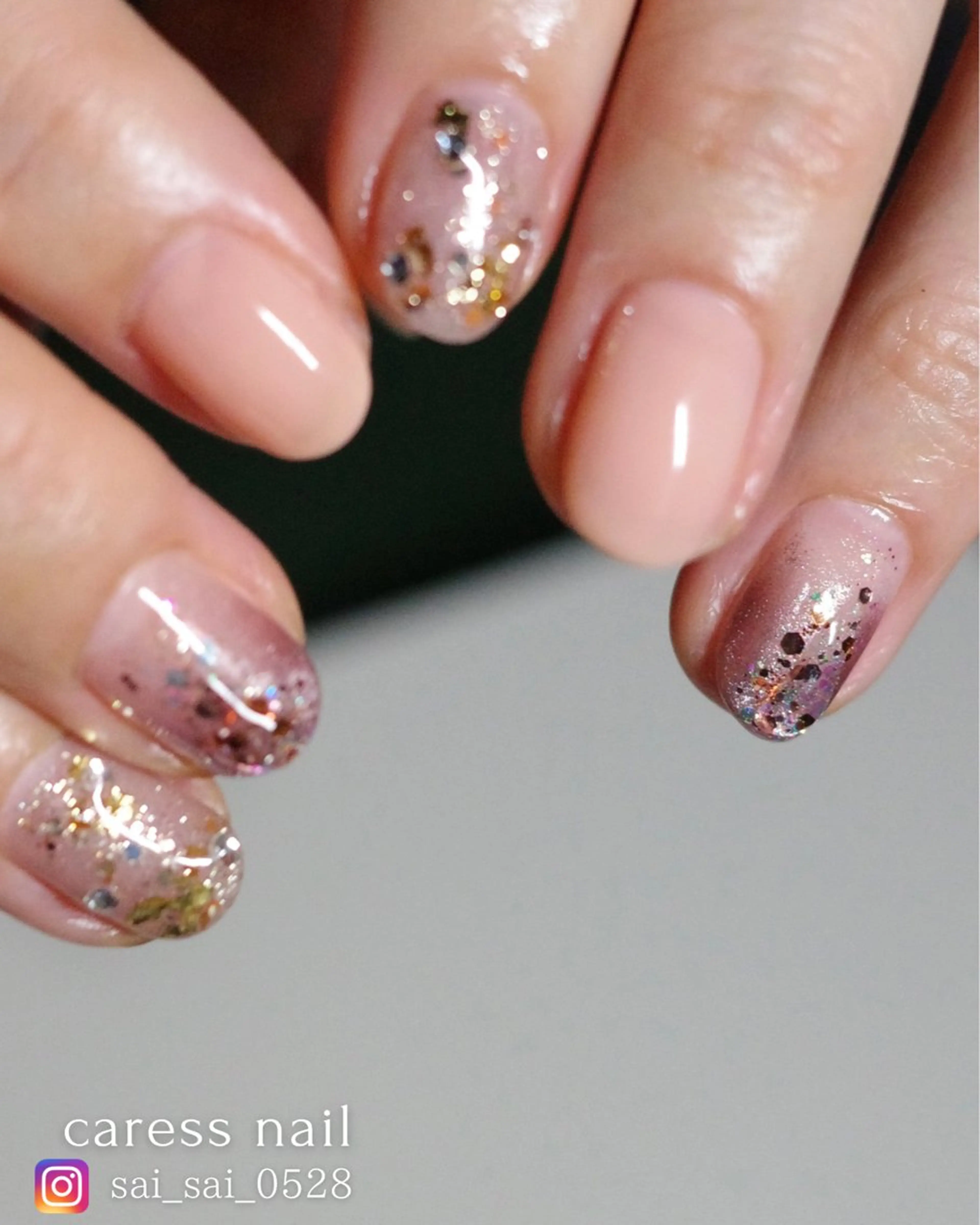 ネイル caress nail カレスネイル 代々木上原所属・カレスネイル さいのネイルデザイン