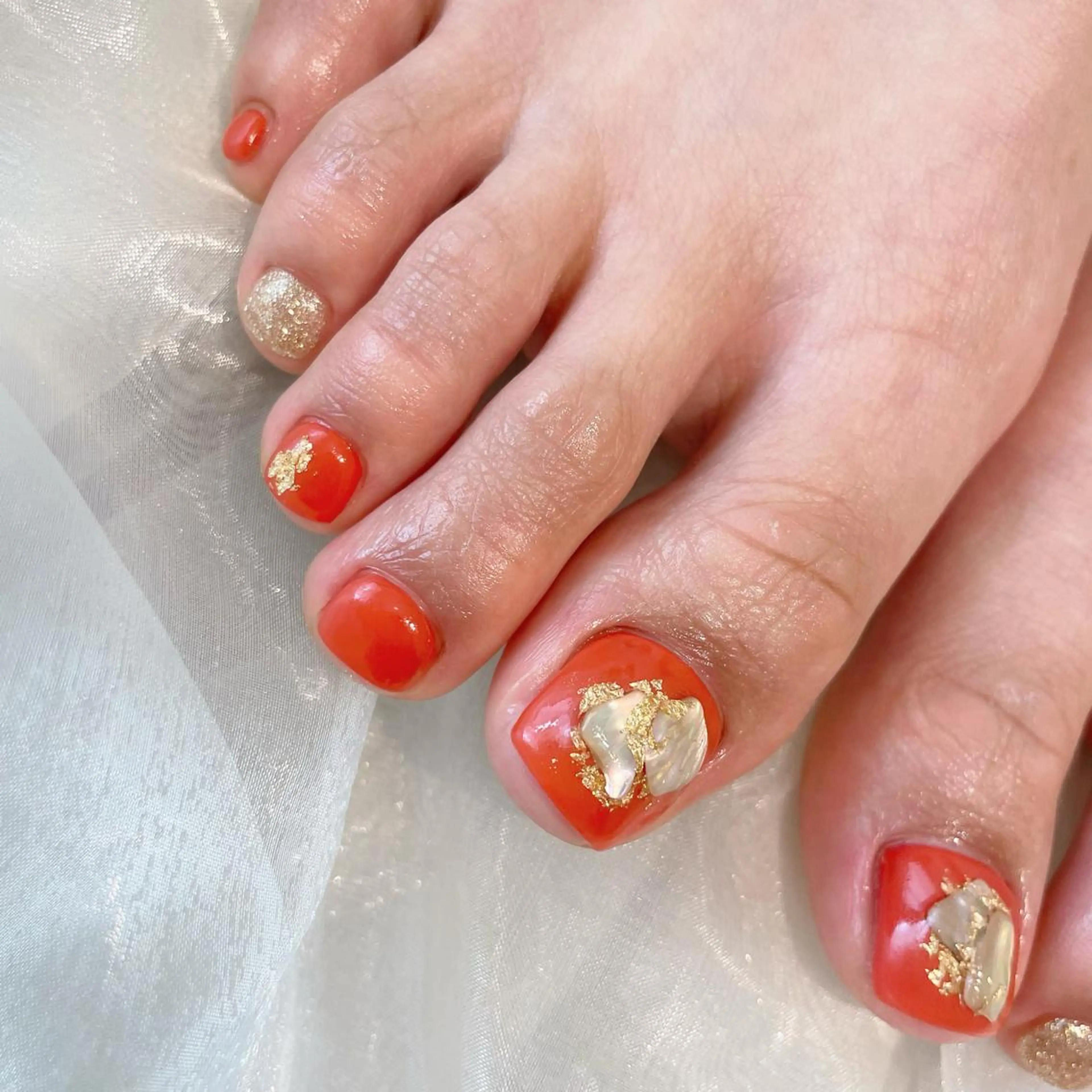 ネイル フットネイル Lunenail所属・Lune nailのネイルデザイン