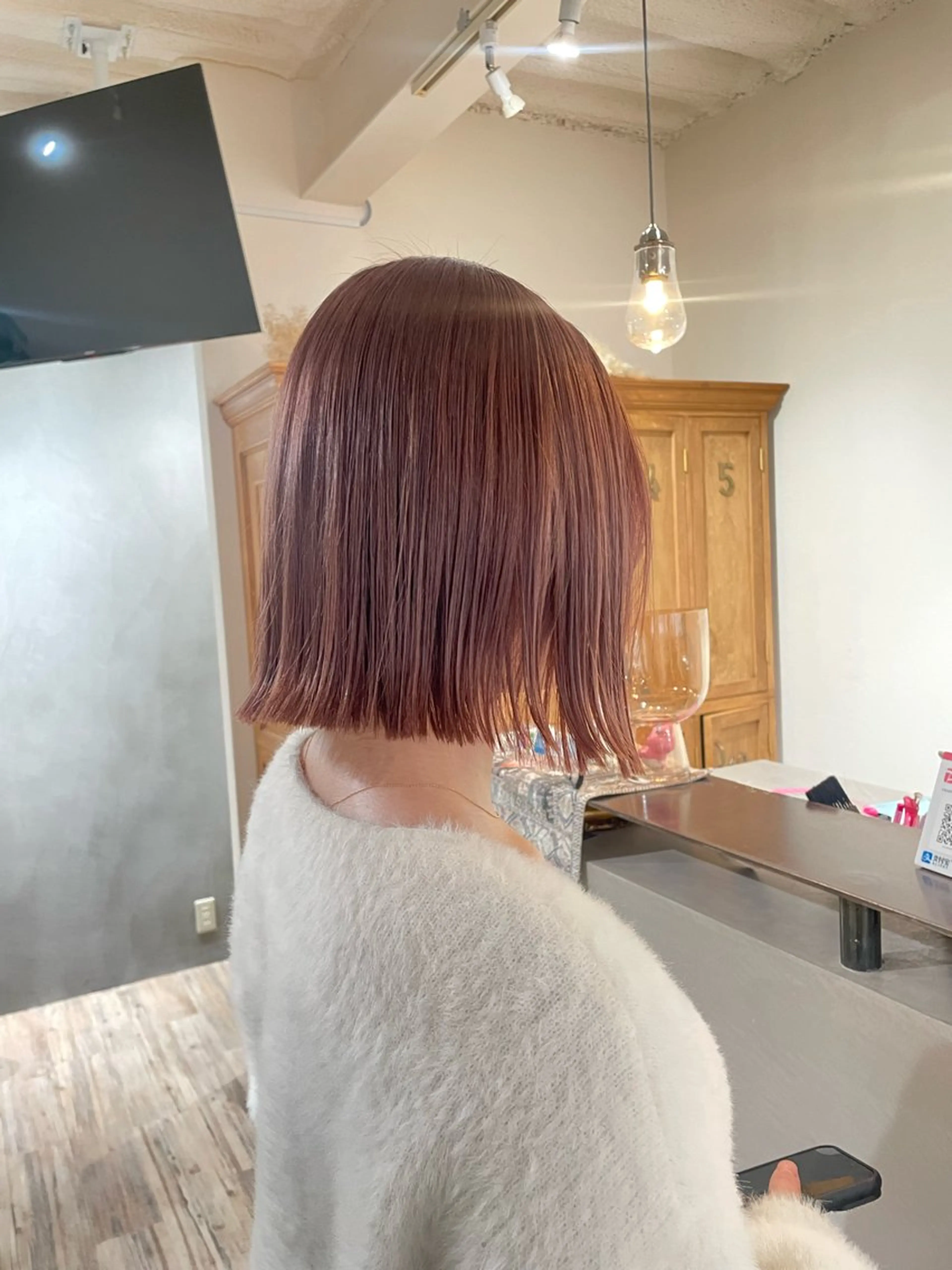 ミディアム カラー ヘアカラー Re.ly所属・Ly🎀 Ricoのヘアスタイル