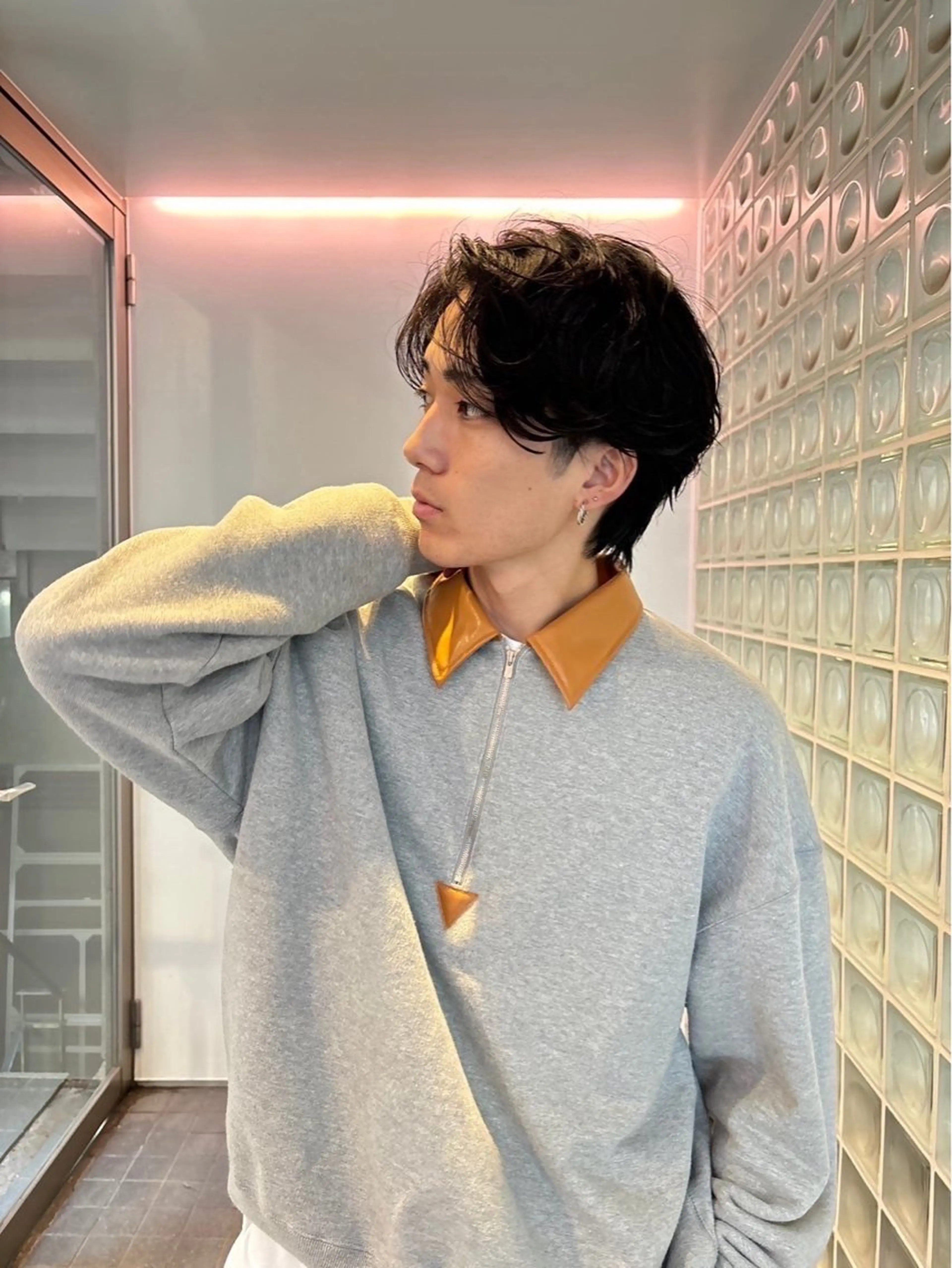 パーマ メンズ 💈メンズパーマの 匠💈曲がる縮毛矯正のヘアスタイル