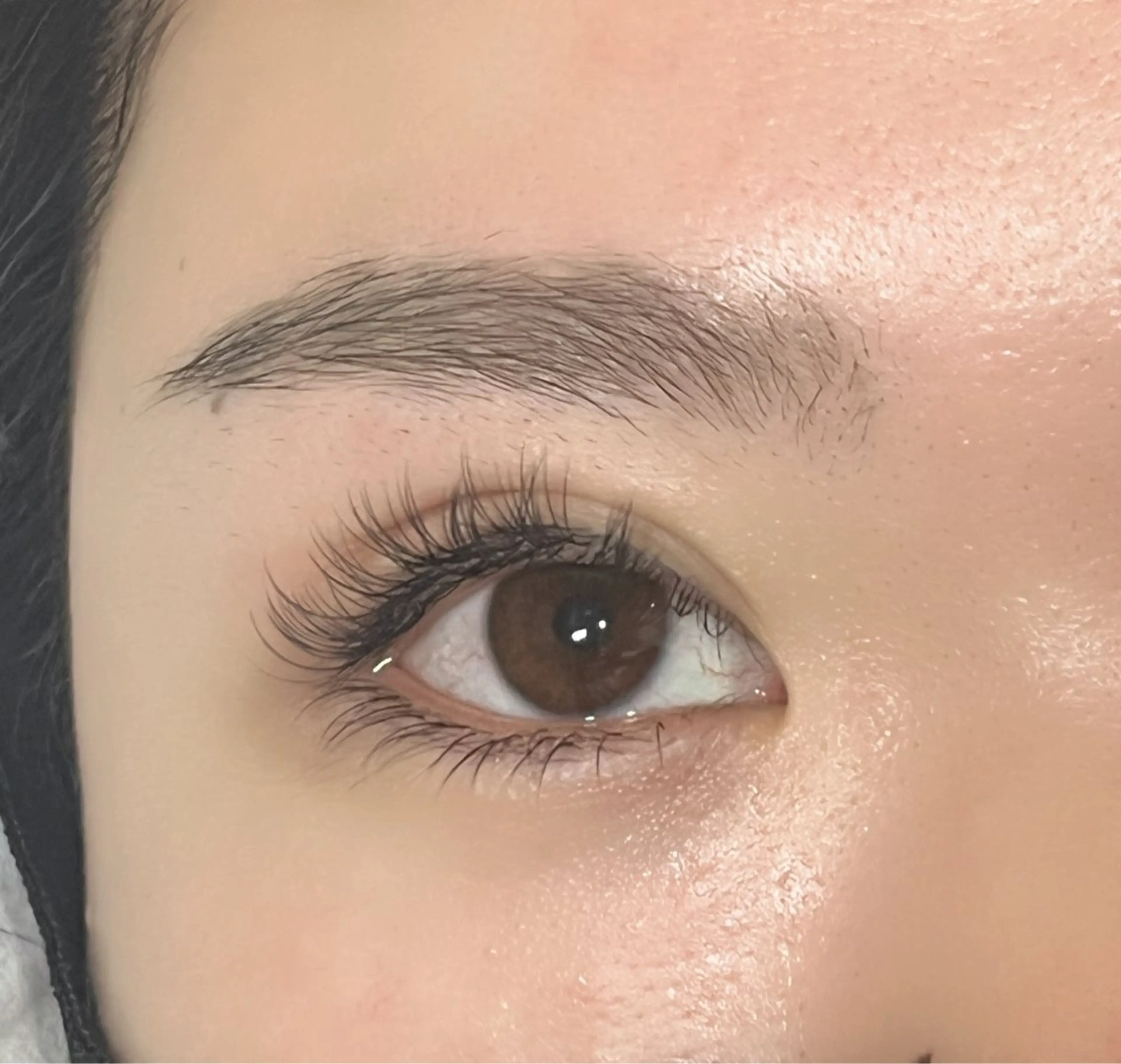 マツエク・マツパ 付け放題 フラットラッシュ Pretty J eyelashのマツエク・マツパデザイン