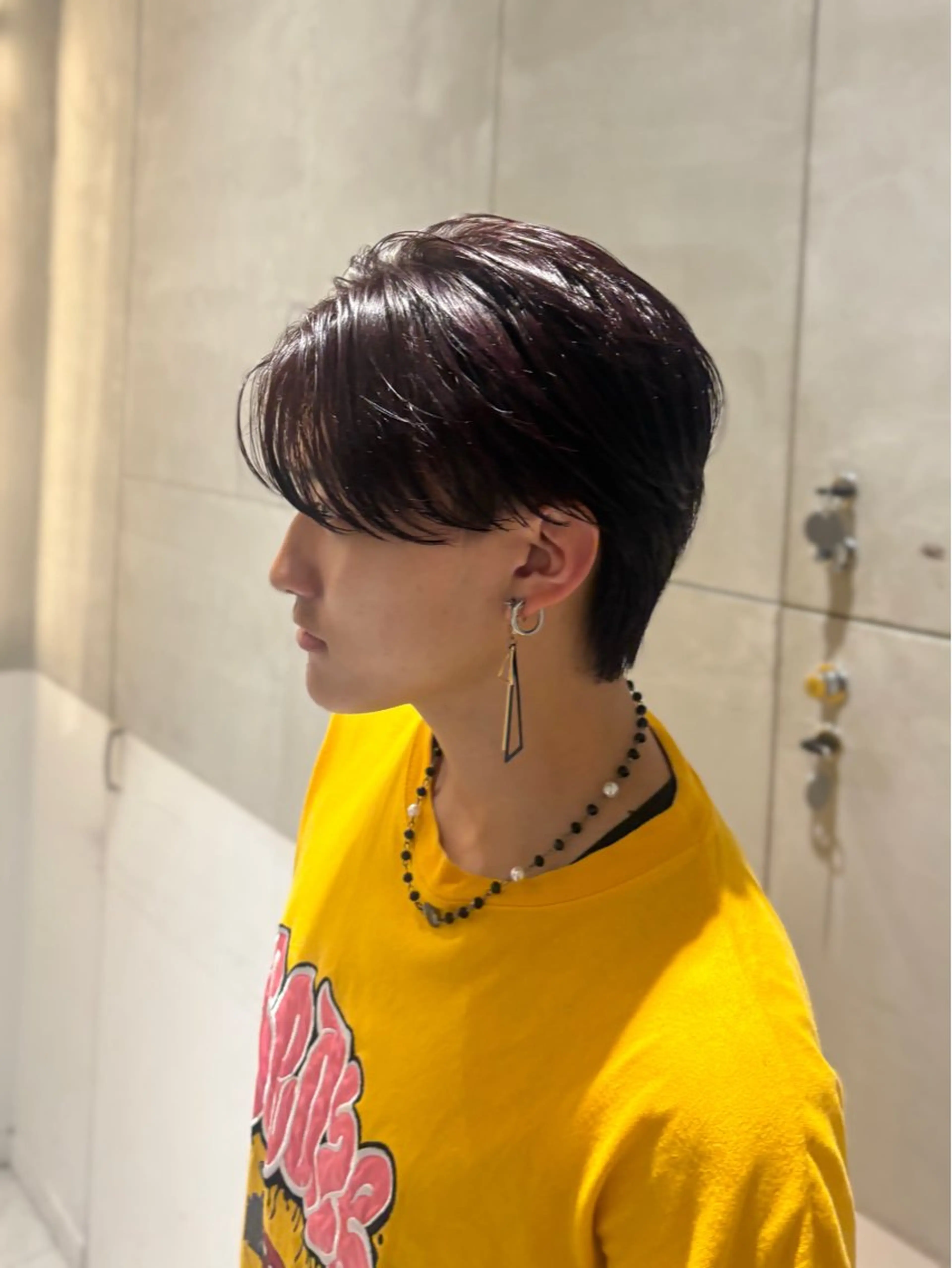 メンズ カット ヘアカラー メンズ/艶カラー Rino🎀のヘアスタイル