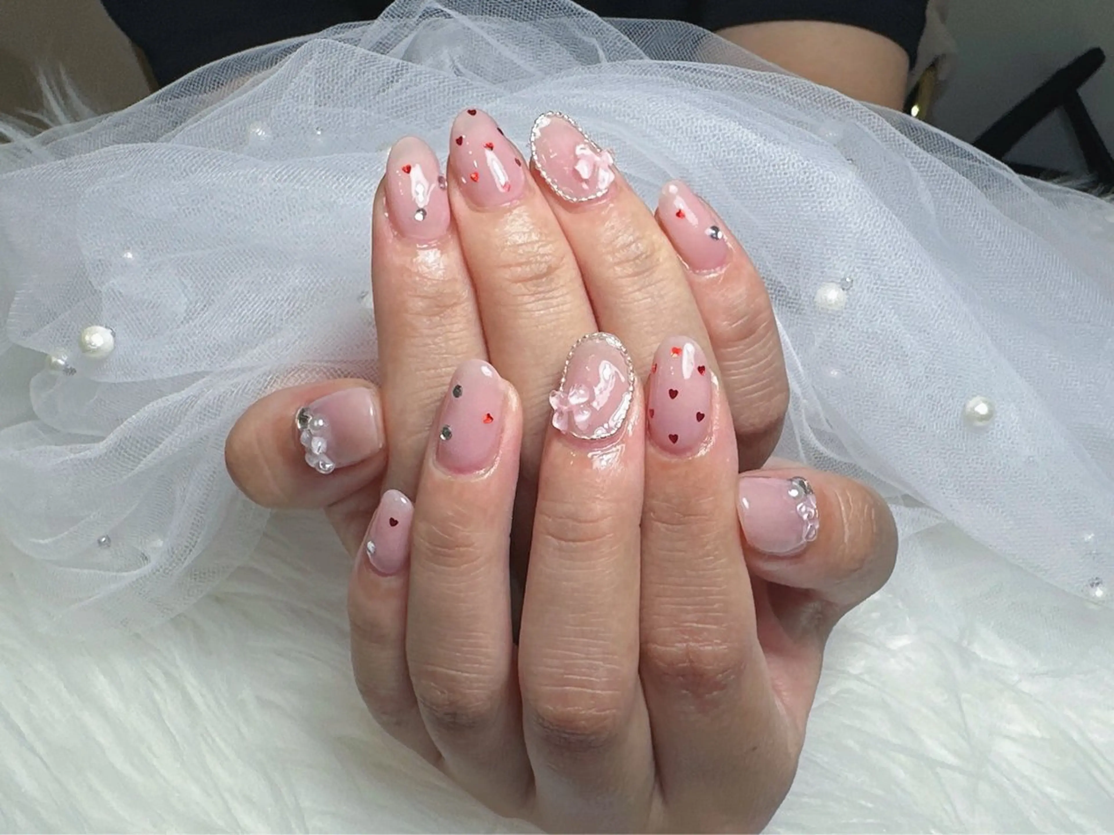 ネイル 【Eclat ｴｸﾗ】nail＆beauty所属・Eclat〔ｴｸﾗ〕 MOEKA𝜗𝜚*のネイルデザイン