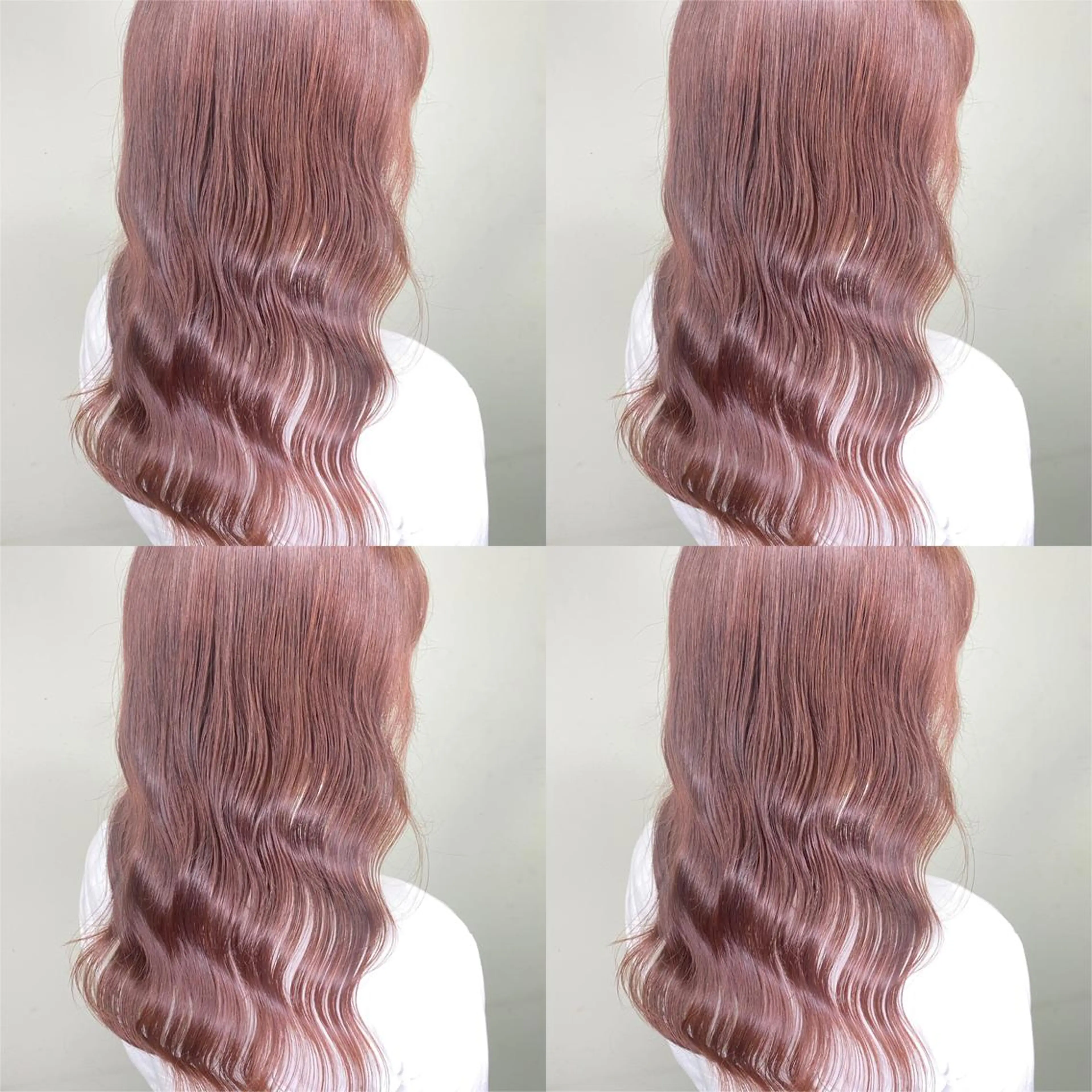 セミロング カラー ヘアアレンジ ブリーチ ピンクカラー ホワイトピンク 【韓国くびれ】ヘア 💕田中将吾のヘアスタイル