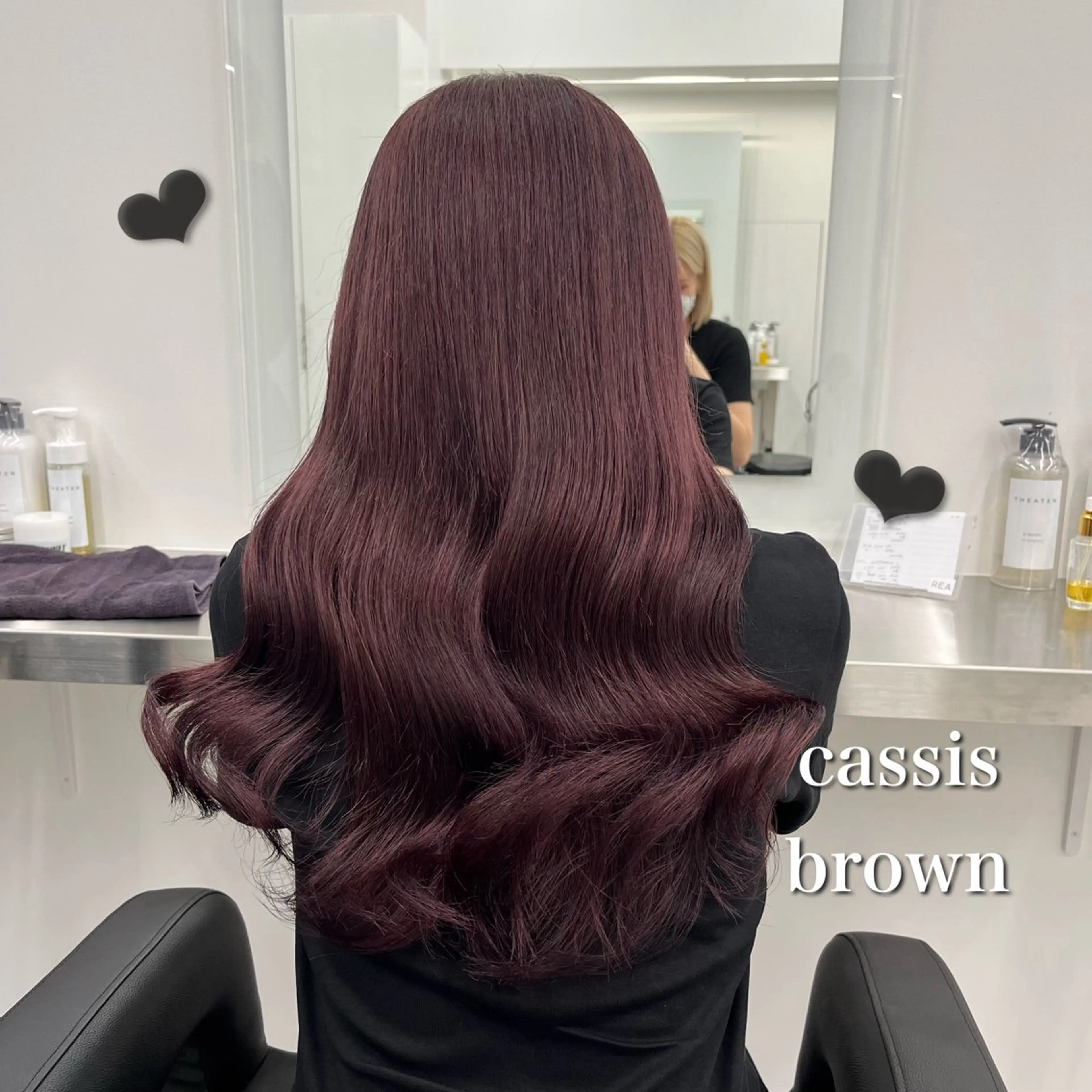 ロング カラー ヘアアレンジ ブリーチ ブリーチなしカラー 髪質改善 ロング トリートメント 🎀Nanako🦢 暖色girly🪽‪のヘアスタイル