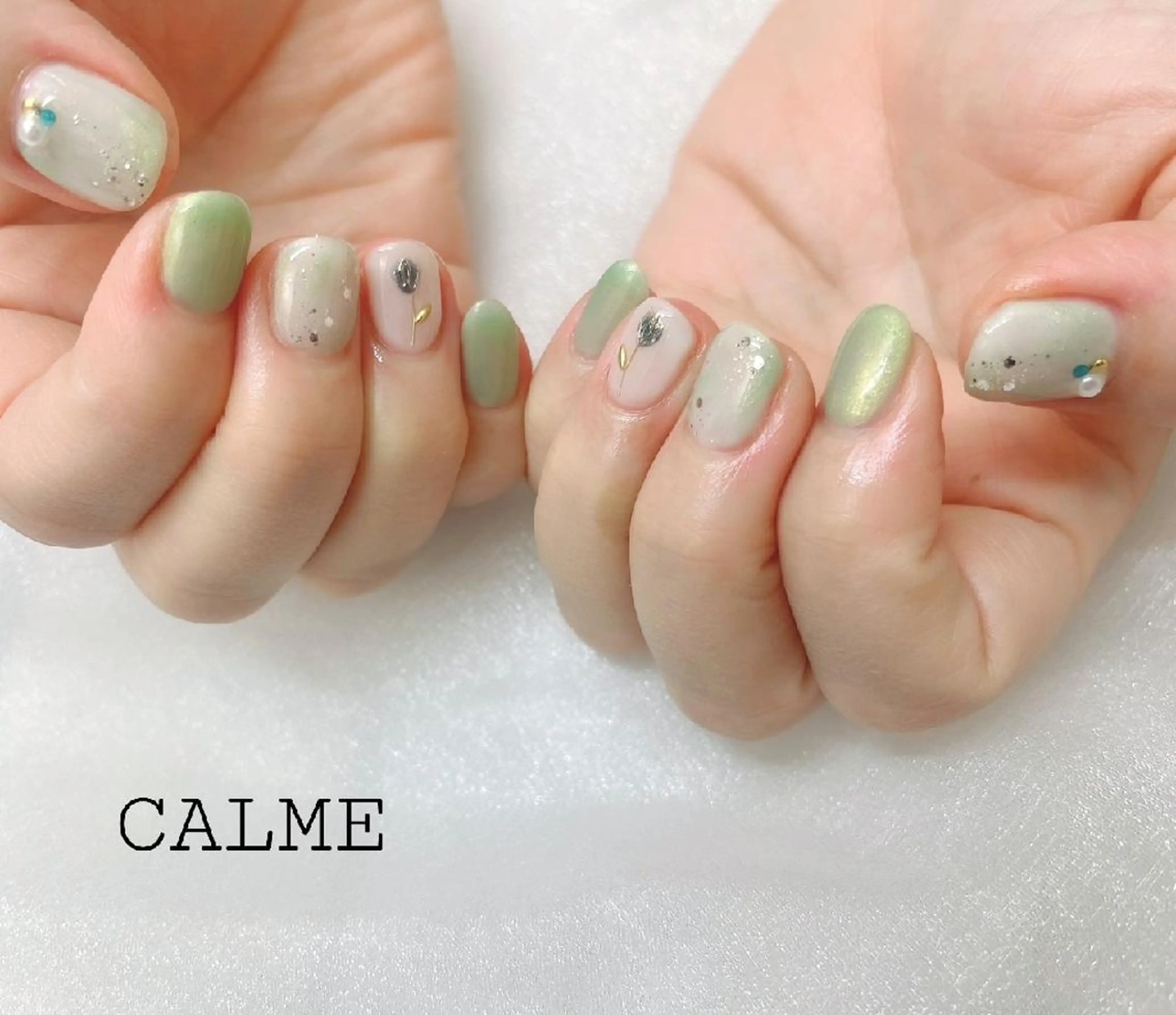ネイル ハンドネイル CALME ♡のネイルデザイン
