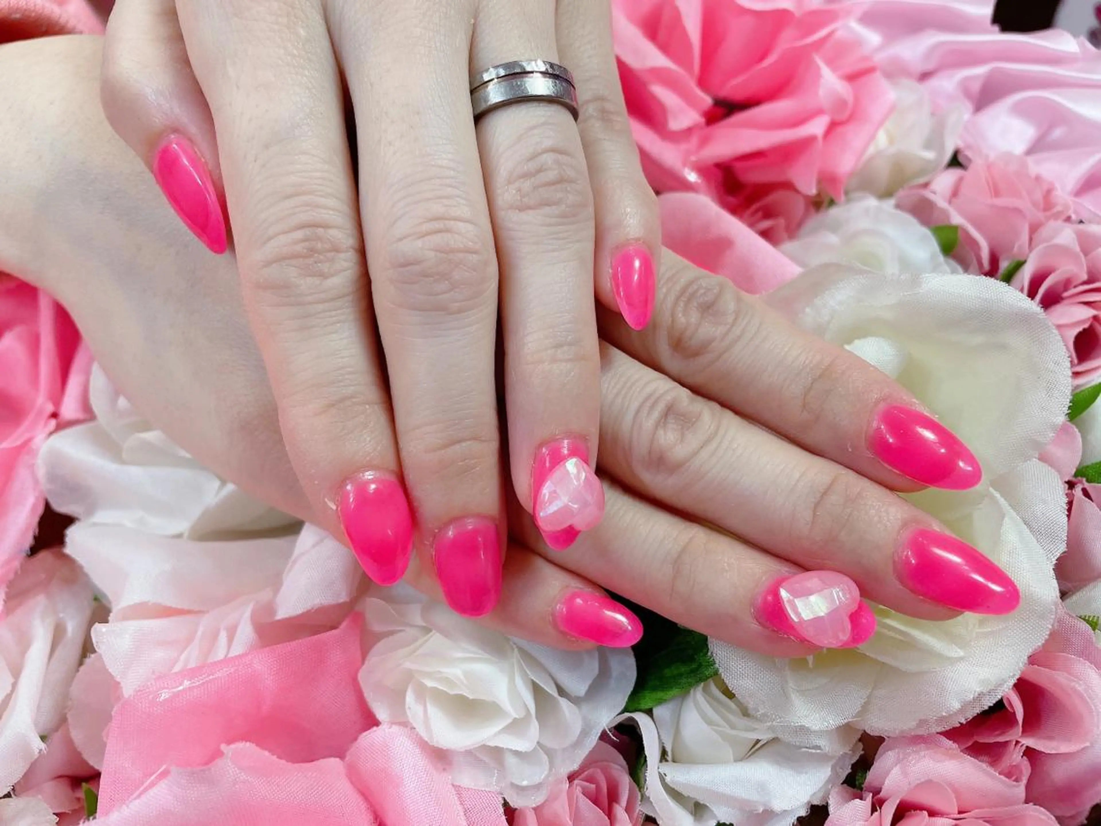 ネイル ワンカラーネイル ハンドネイル Nail🦋 💗yuyuのネイルデザイン