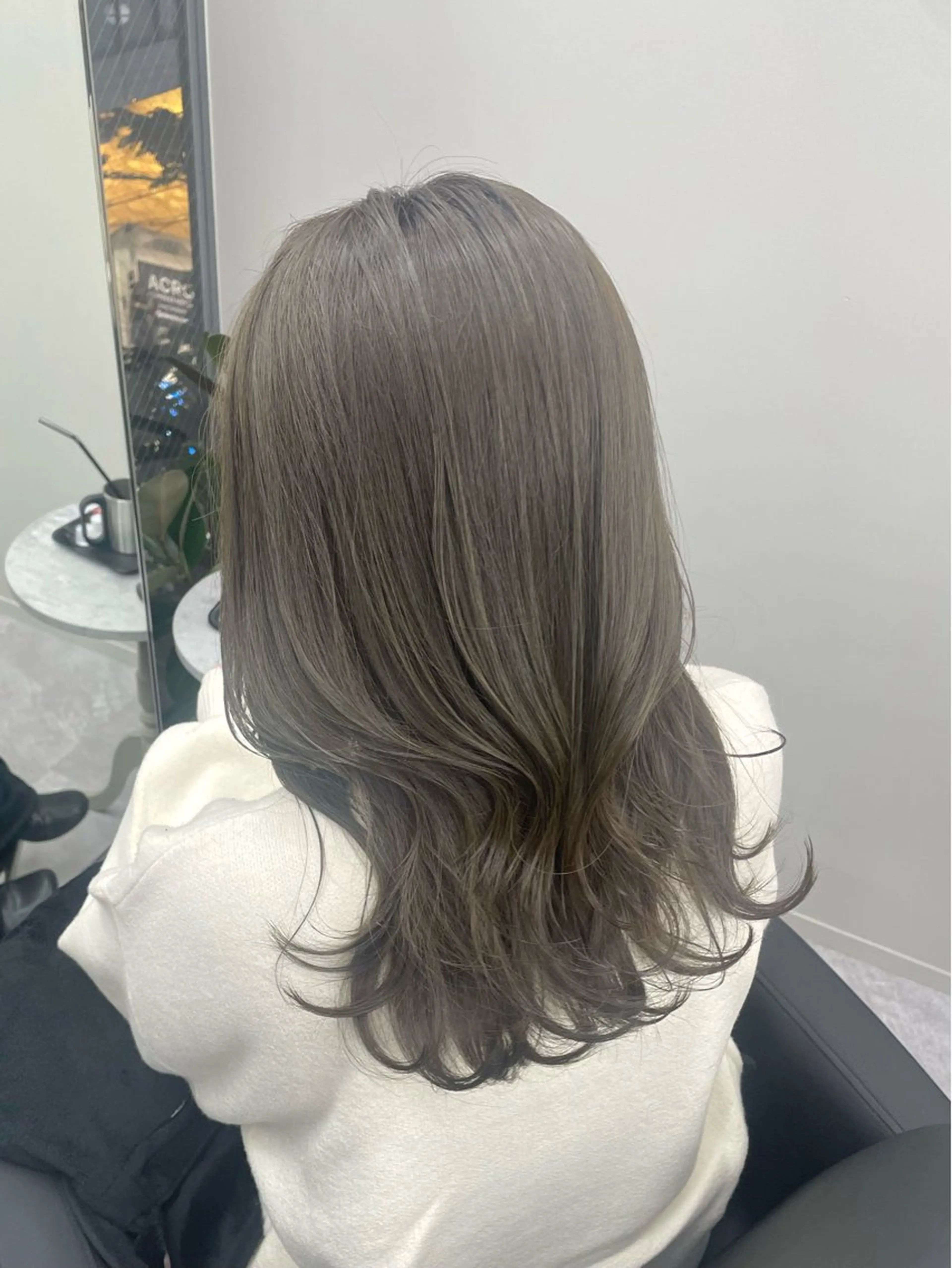 ロング カラー 髪質改善/赤み消し ブリーチなし心斎橋のヘアスタイル
