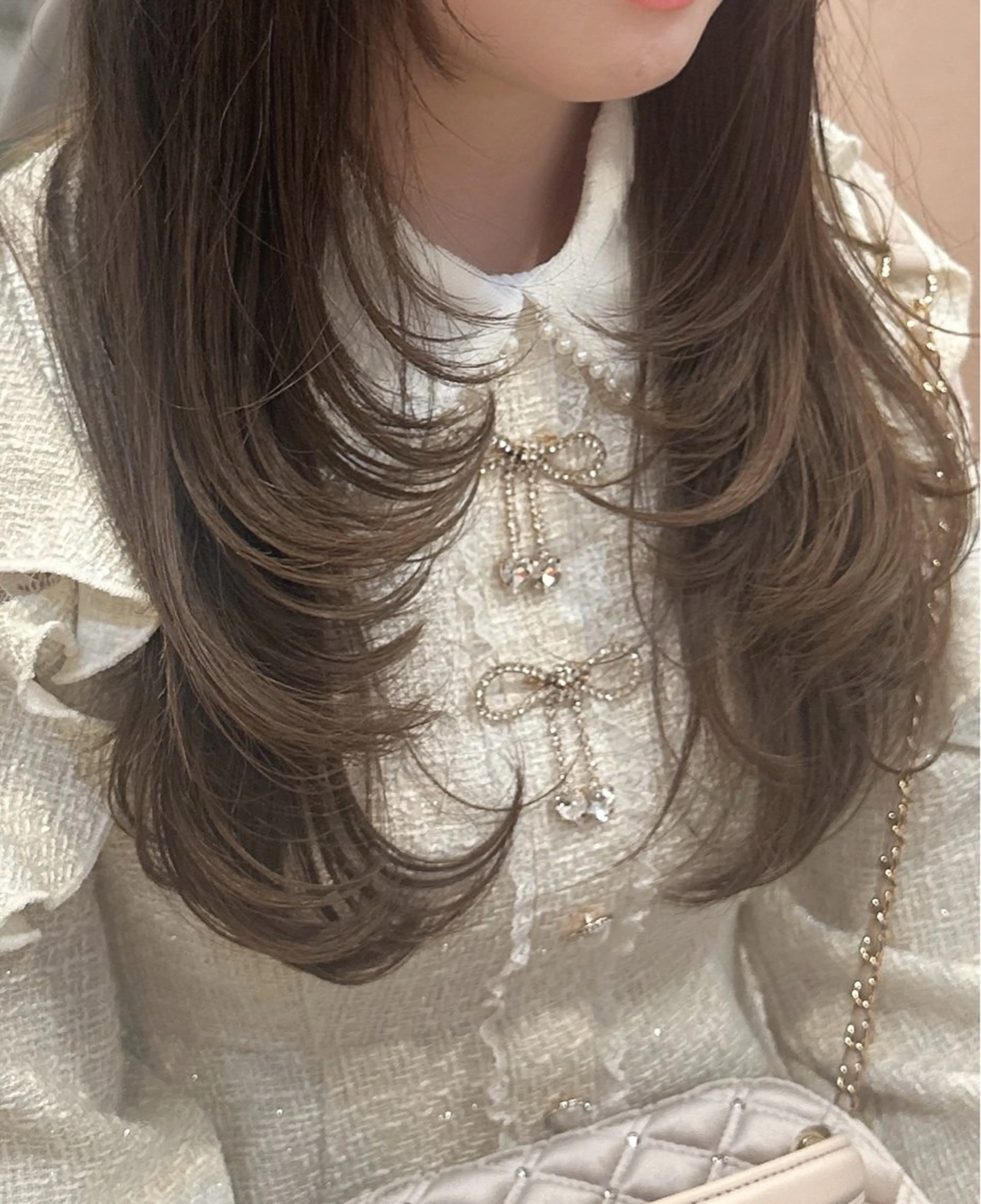 セミロング レイヤーカット カット トリートメント レイヤーカット/ 艶 カラー/Manakaのヘアスタイル