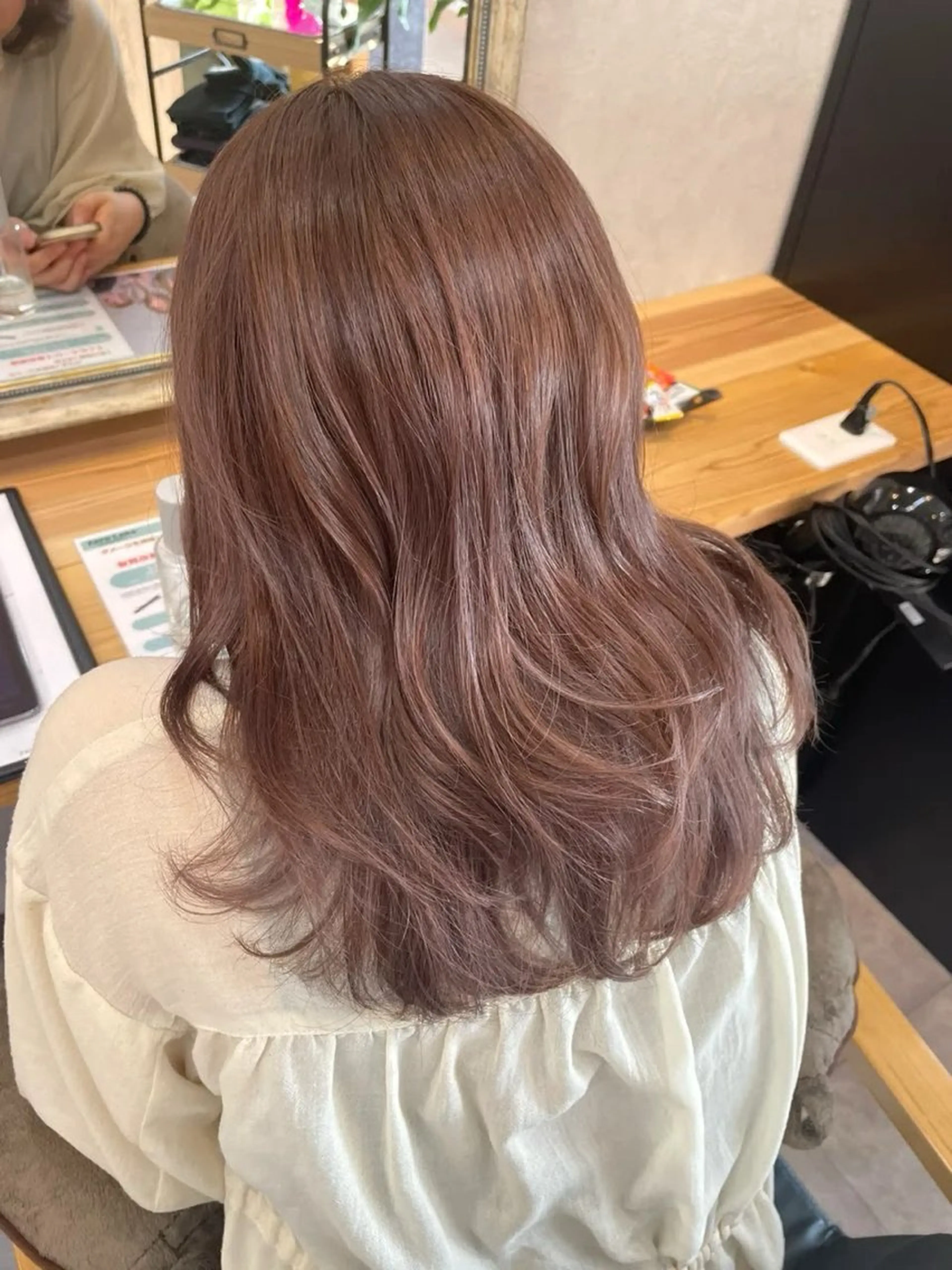 ミディアム カラー Zero Lake所属・カットモデル募集中 クワバラのヘアスタイル