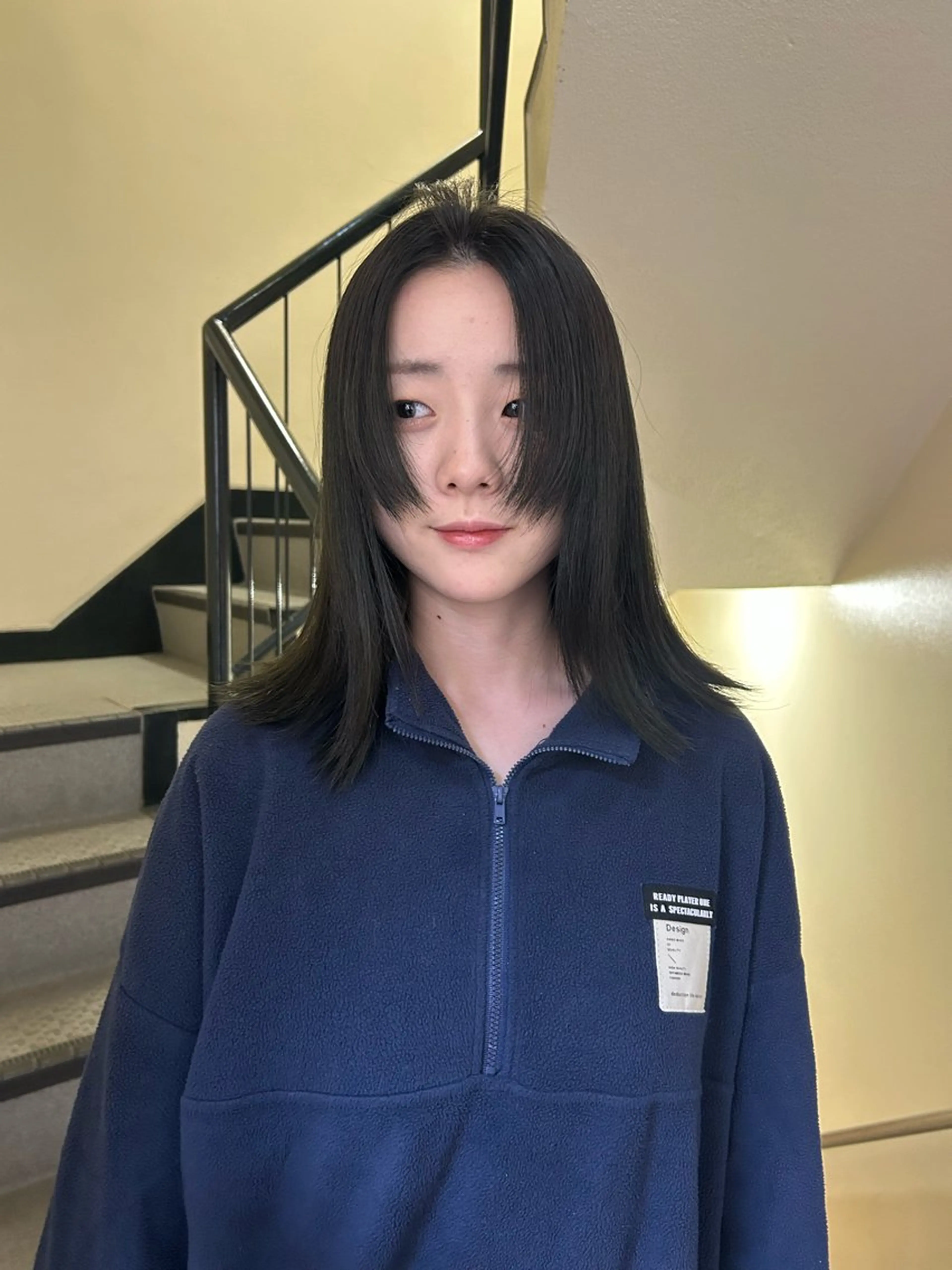 セミロング カラー ヘアアレンジ ☕️結【suii.】 ボブ/ヘアセット☕️のヘアスタイル