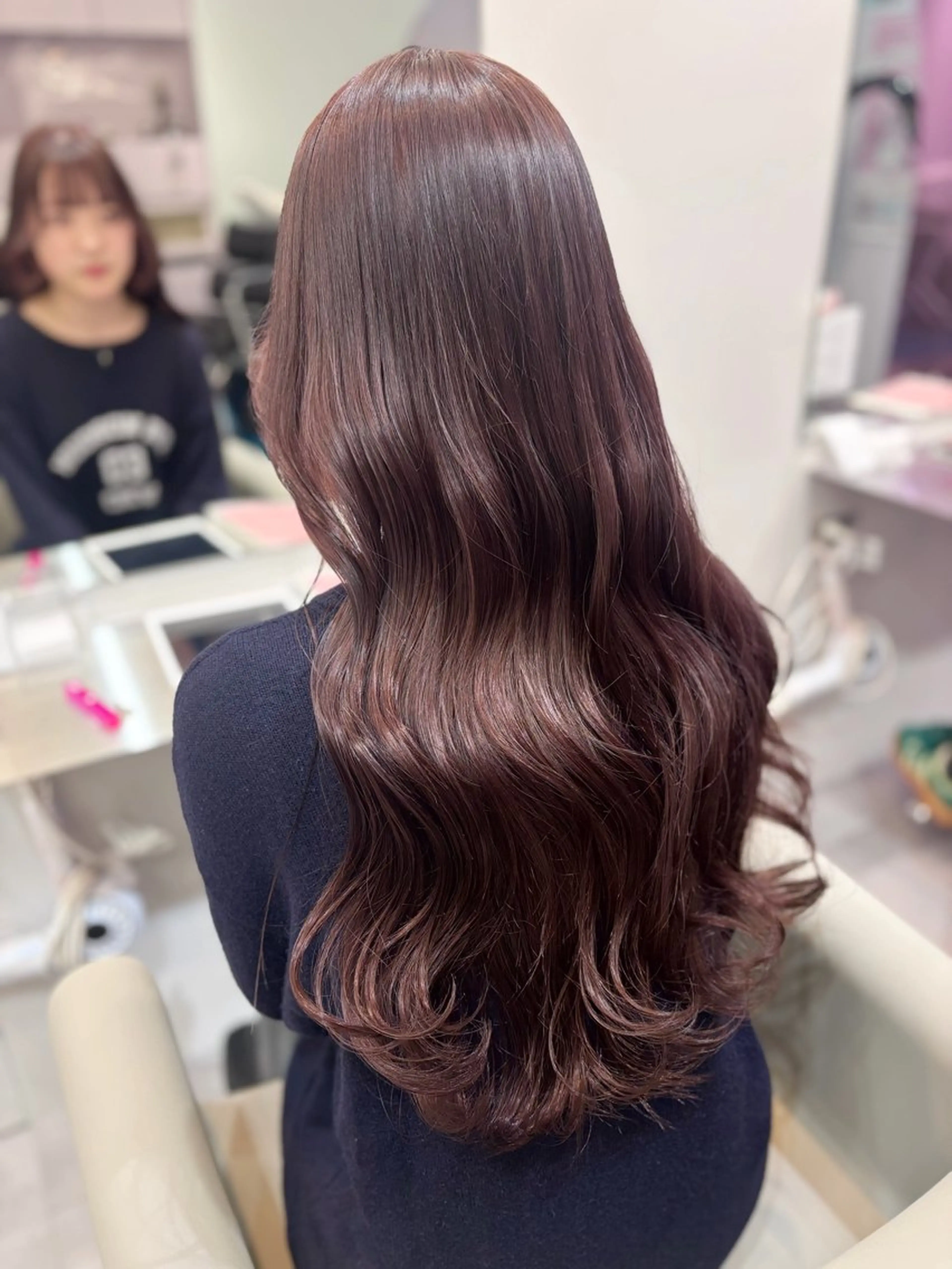 【大人気🎀ブリーチ無しダブルカラー✨】ダブルカラー+トリートメント🫧の写真