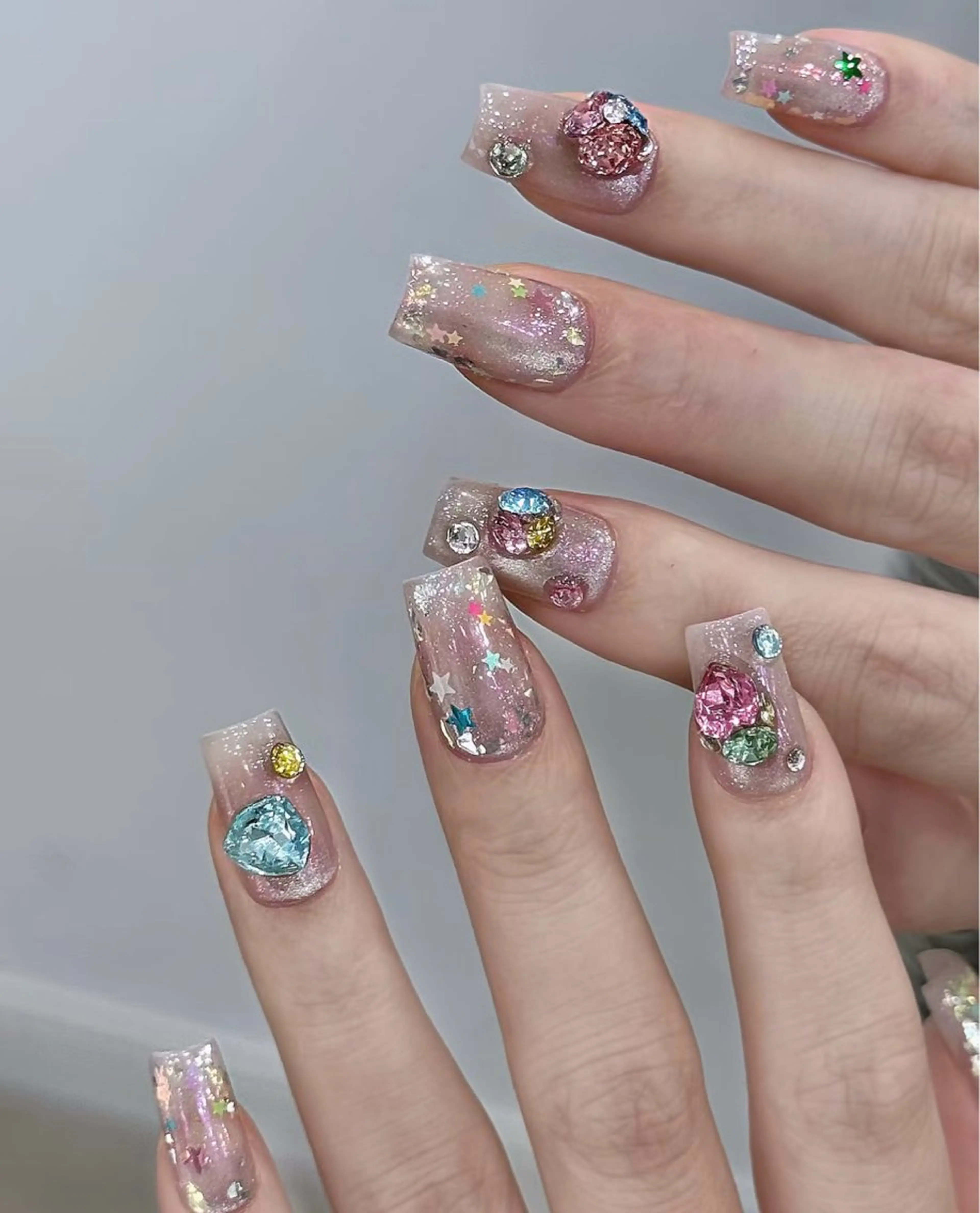ネイル アートネイル フレンチネイル マグネットネイル ミラーネイル オフィスネイル ハンドネイル Blossom nail【ブラソンネイル】所属・Blossom nail_Yuniのネイルデザイン