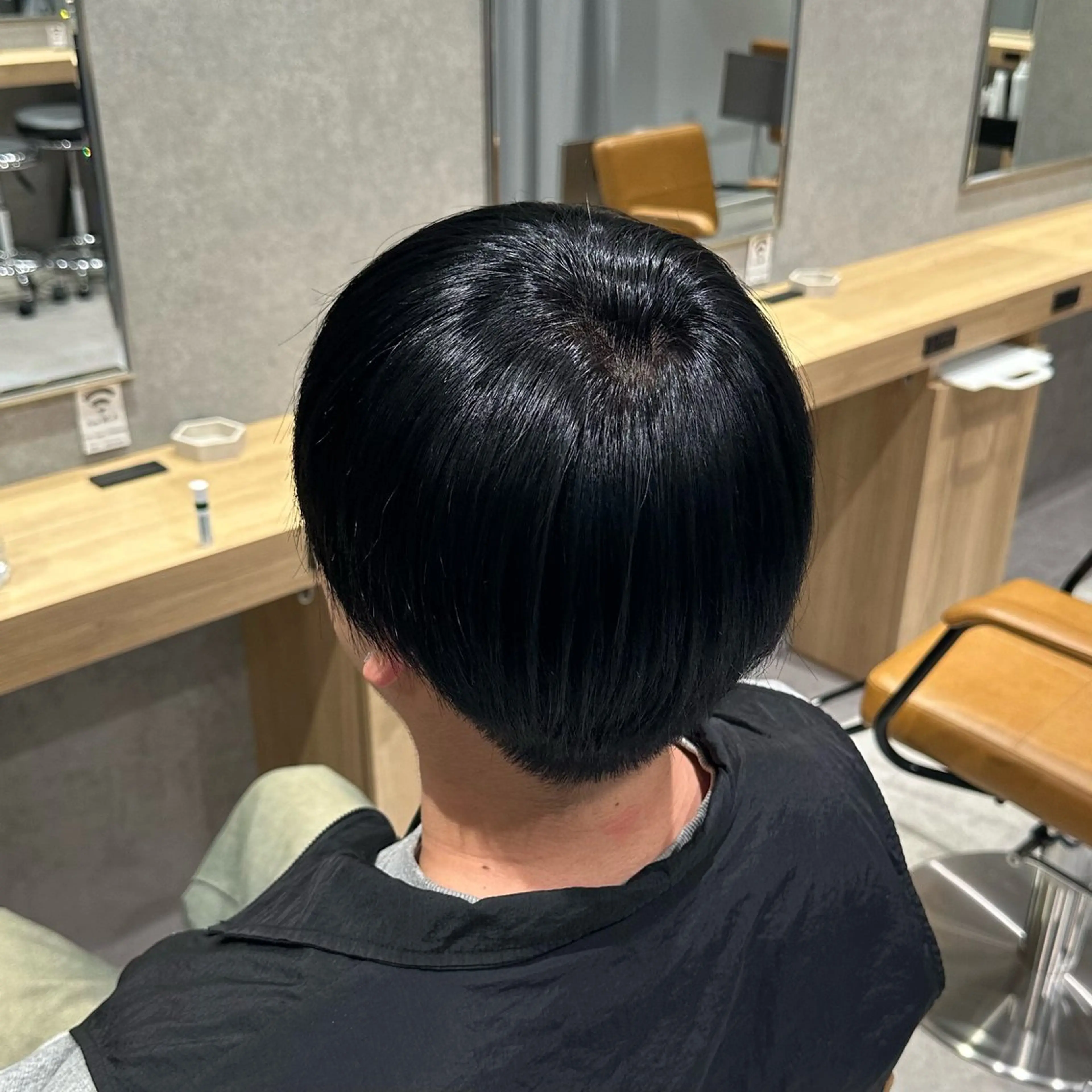 カラー メンズ 大角 千里のヘアスタイル