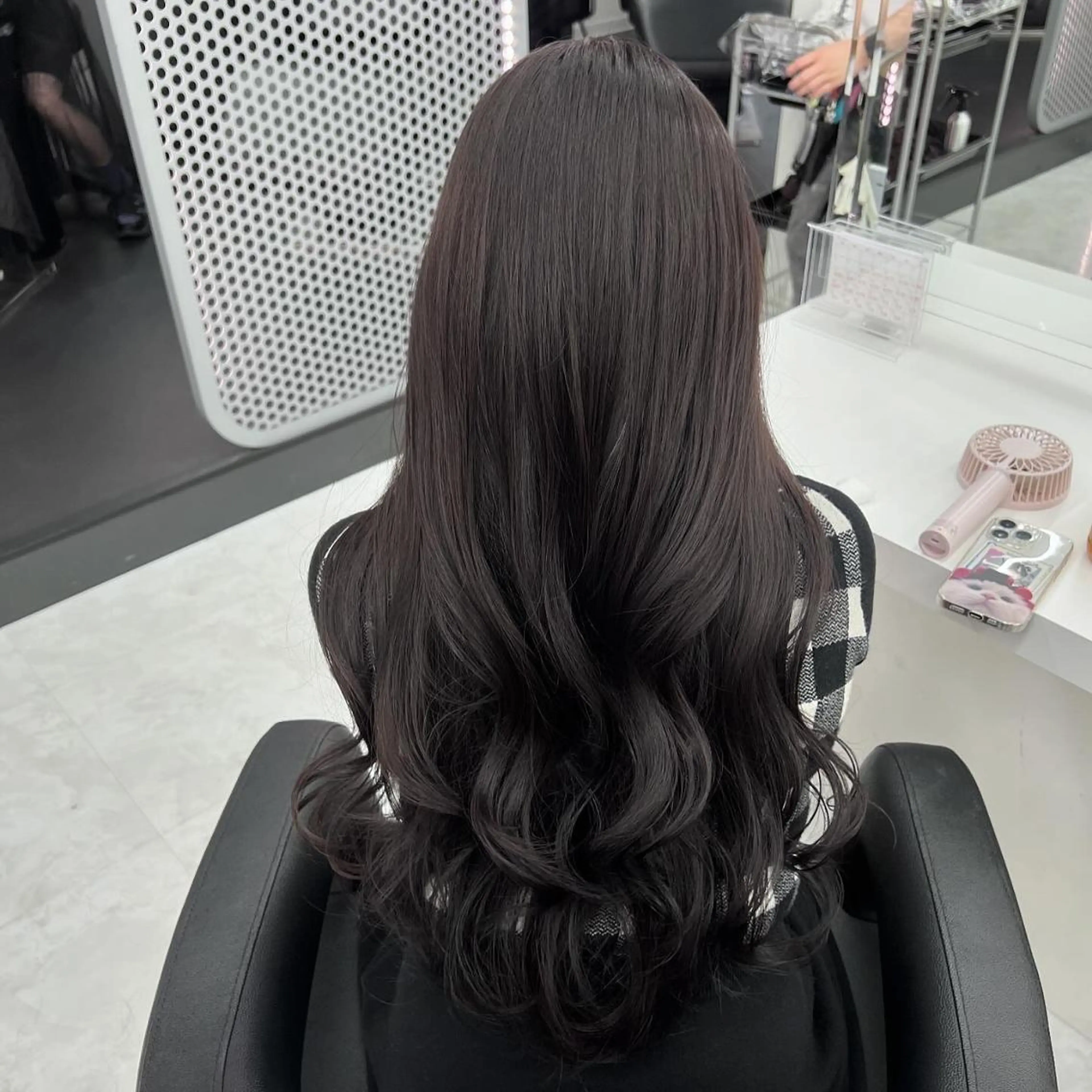 カラー ロング ヘアアレンジ 🎀モデル募集 ‎🎀せしる‎🤍のヘアスタイル