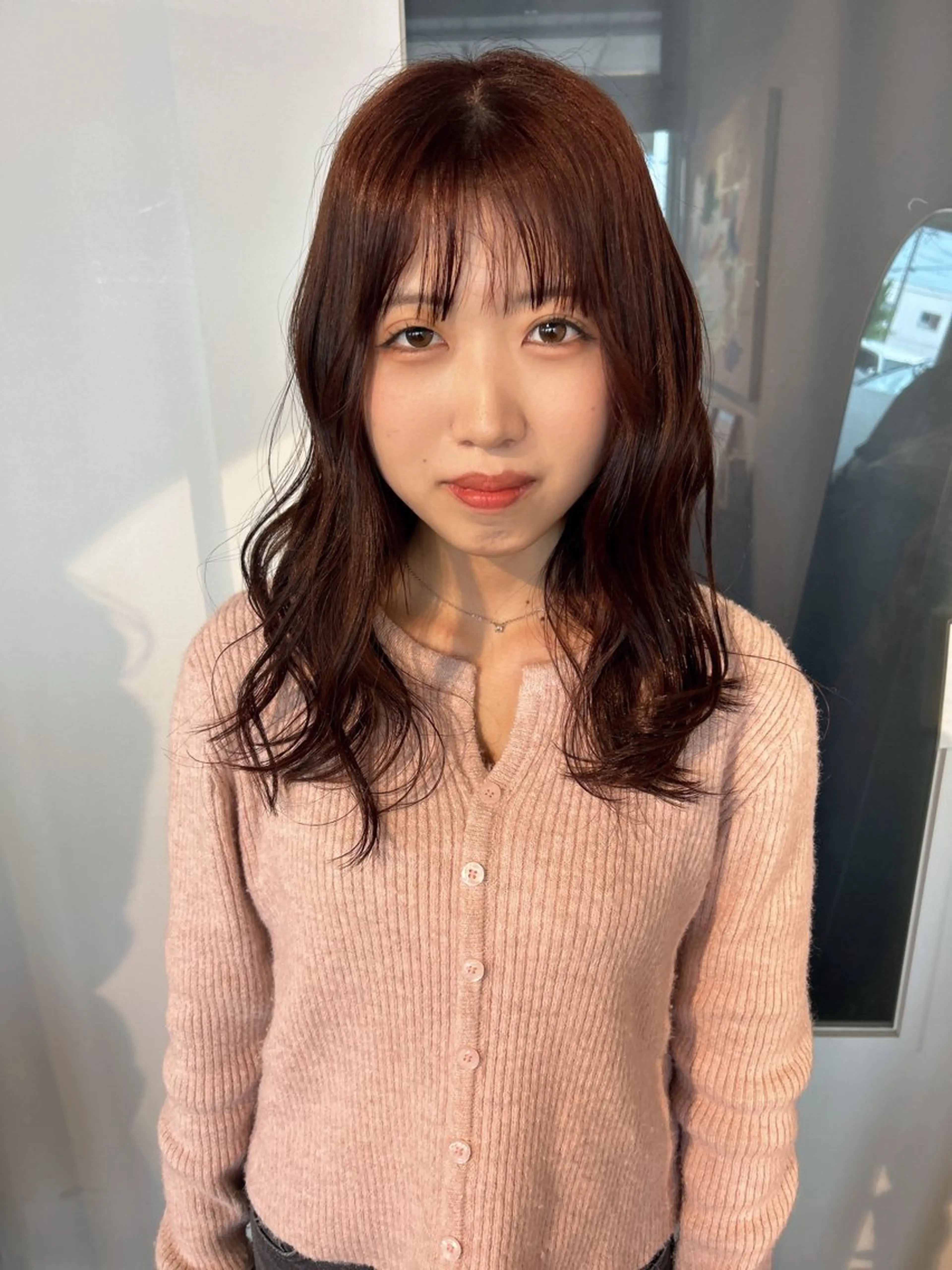 ミディアム 透明感カラー 暖色shihoのヘアスタイル