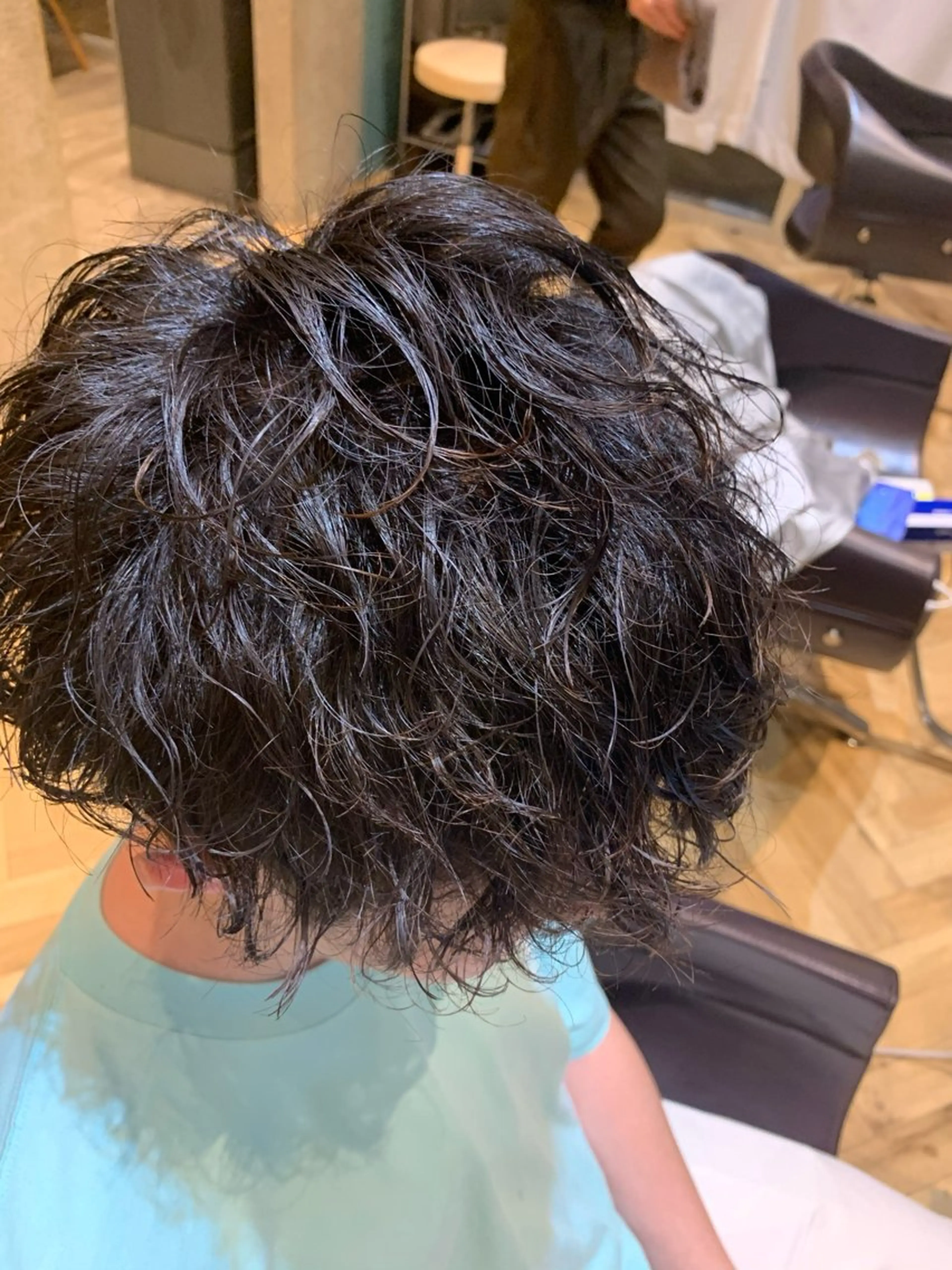 パーマ メンズ メンズハイライト メンズパーマ スペインカール スパイキーショート メンズツイストパーマ カット パーマ toledo8 by HEADLIGHT 横浜店所属・💇メンズパーマ💇 木村賢司のヘアスタイル