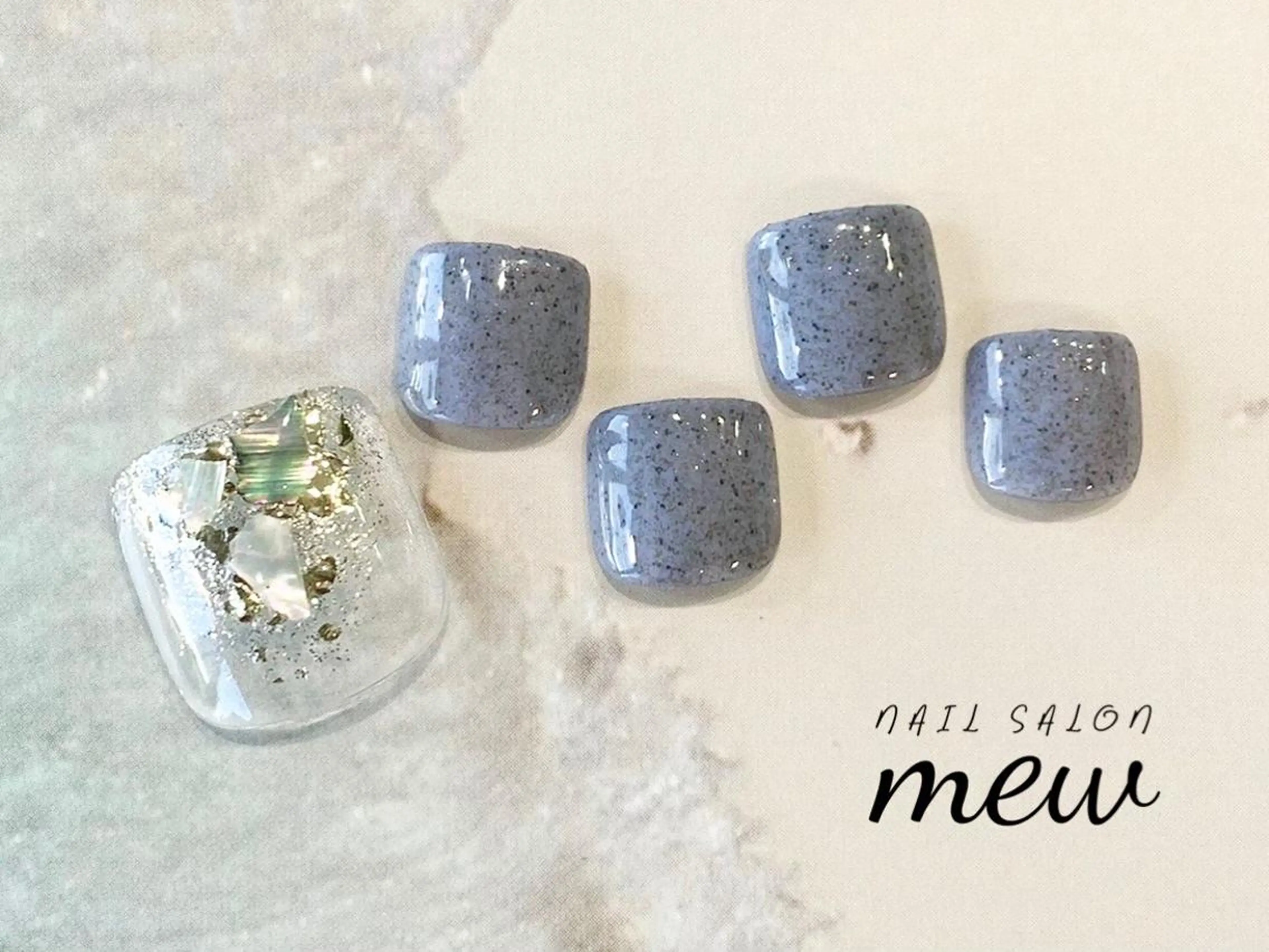 ネイル フットネイル Nail salon mewのネイルデザイン