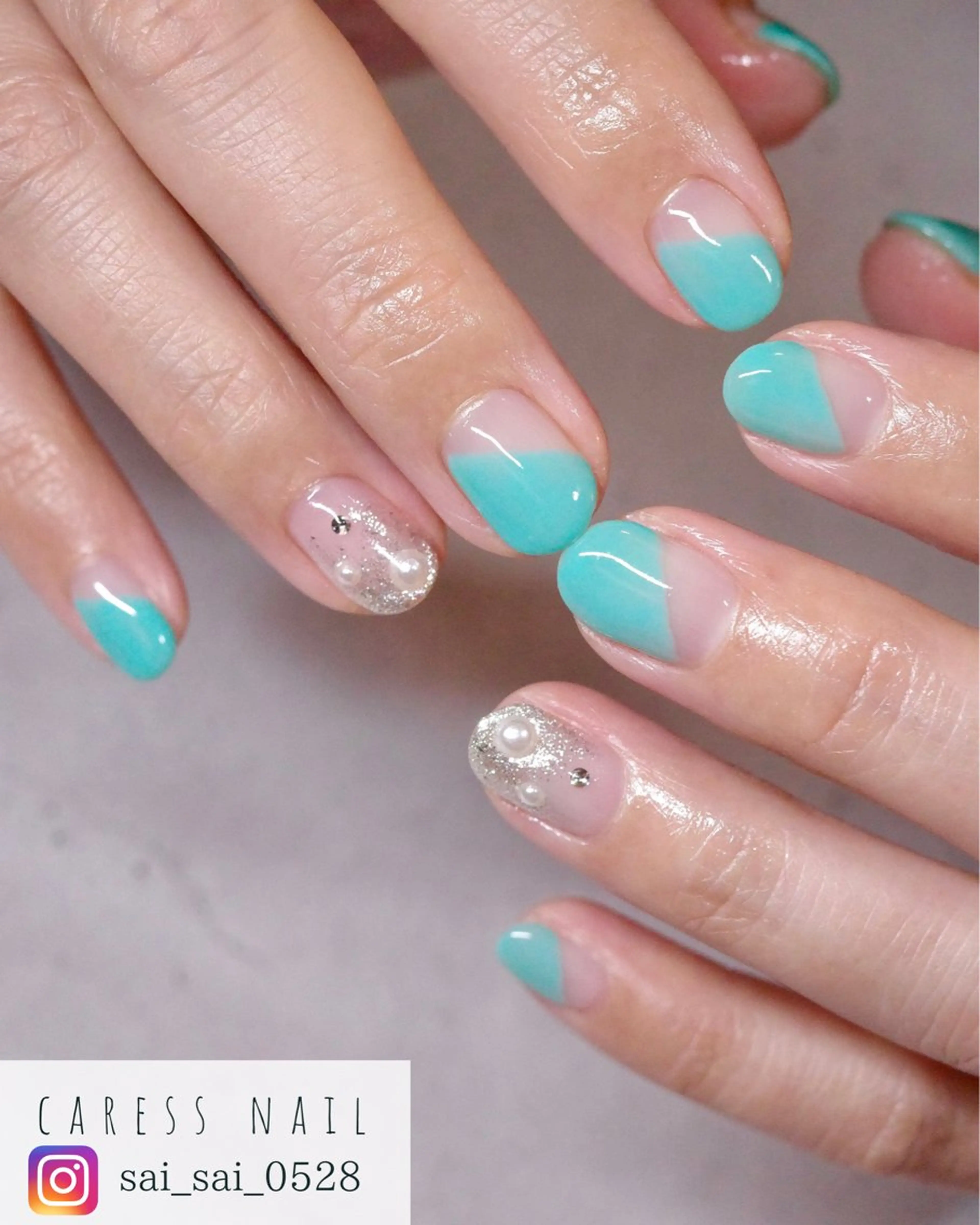 ネイル caress nail カレスネイル 代々木上原所属・カレスネイル さいのネイルデザイン