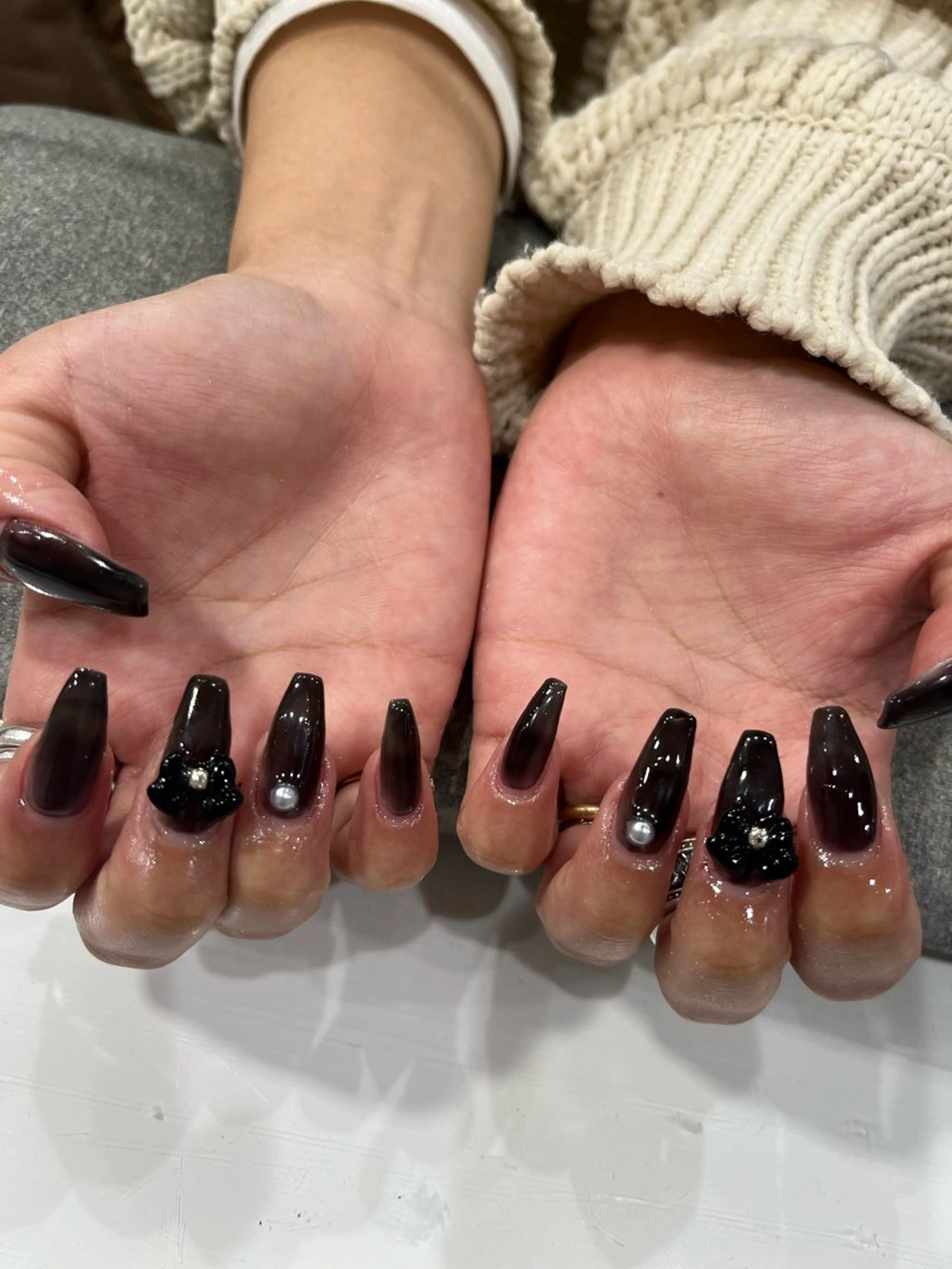 ネイル ワンカラーネイル wooone所属・wooone nail.rieのネイルデザイン