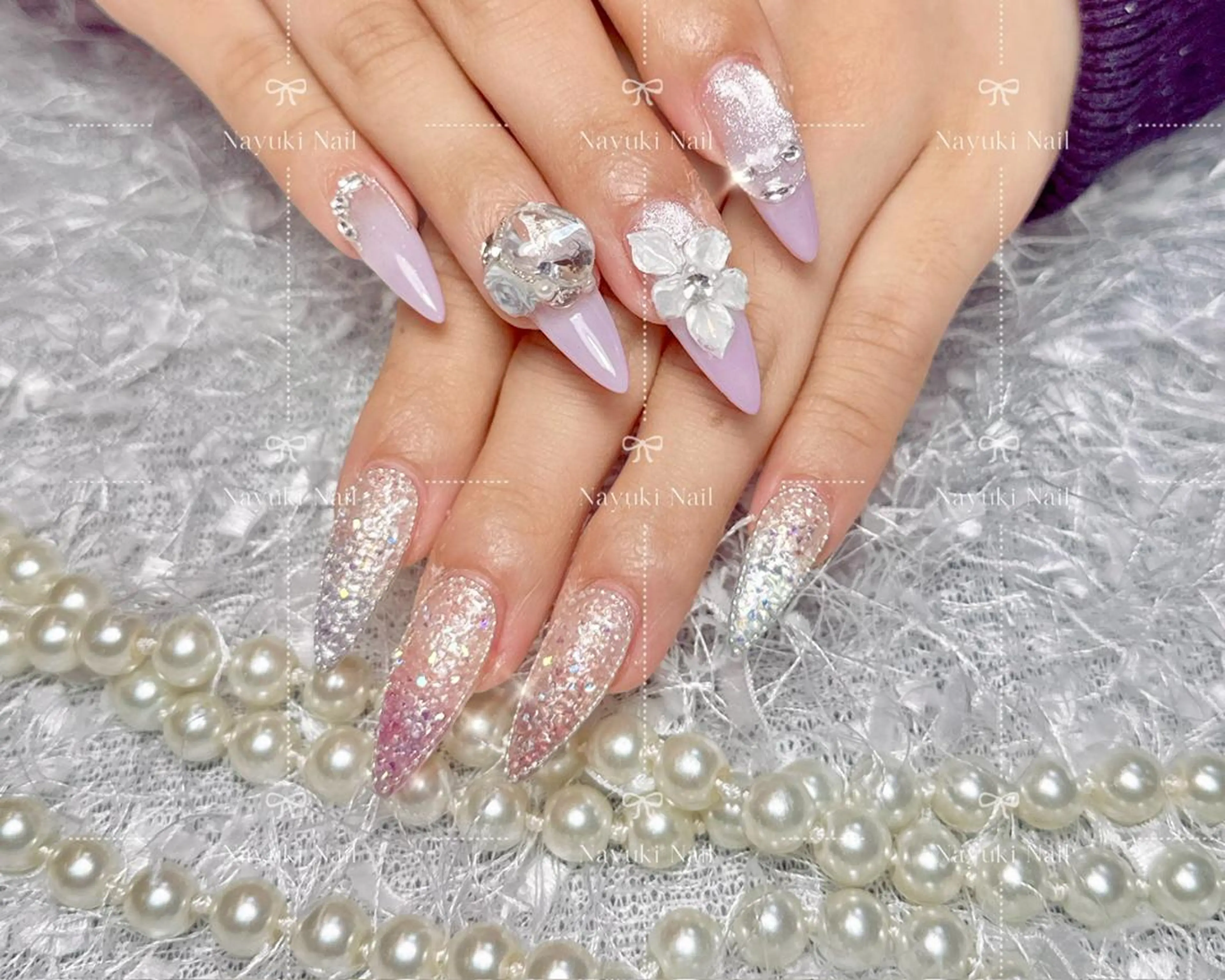 ネイル 🦋 Queenieのネイルデザイン