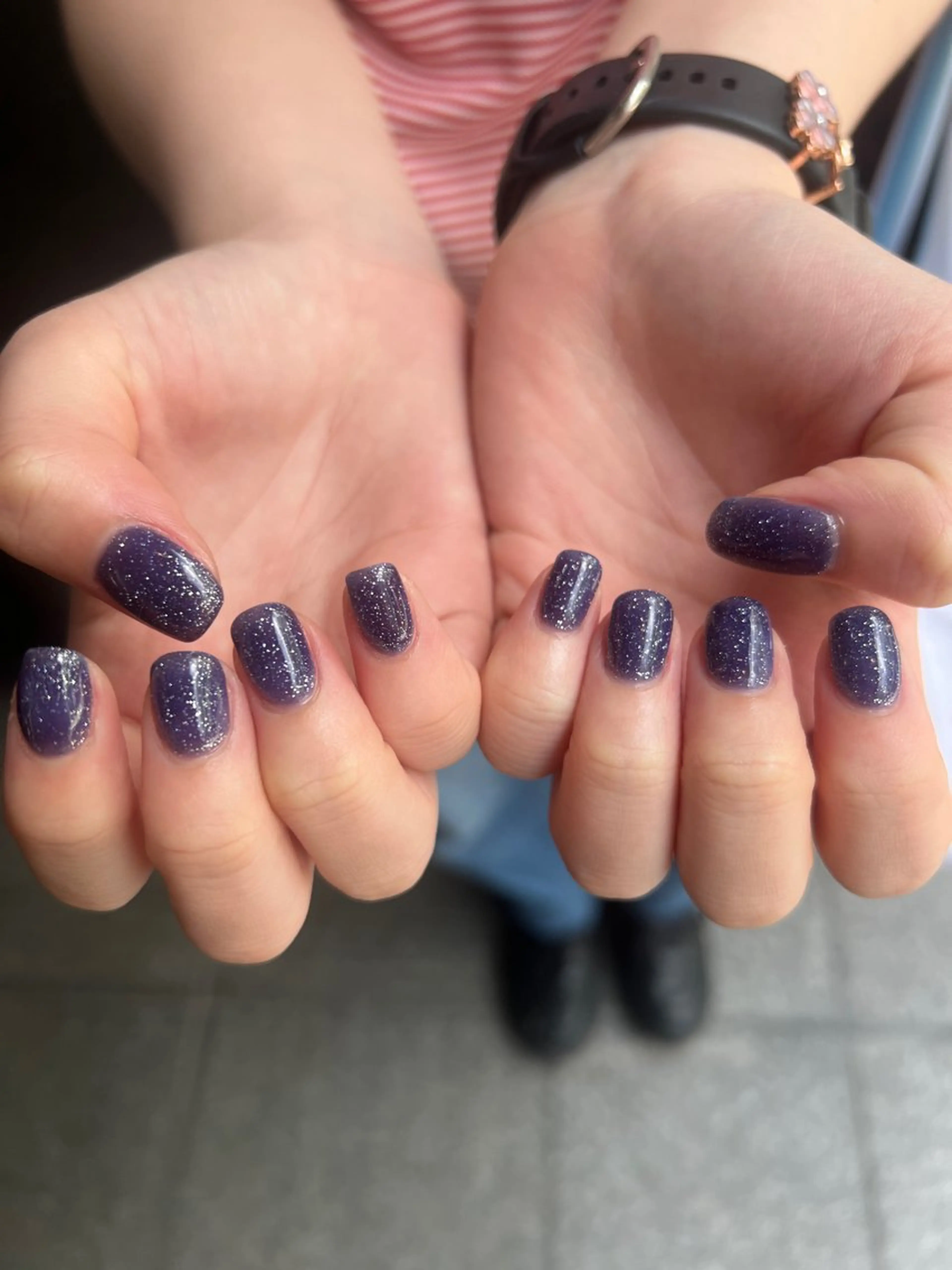ネイル ハンドネイル 個性派ニュアンス nuts nail所属・【池袋】nuts nail　なつみのネイルデザイン