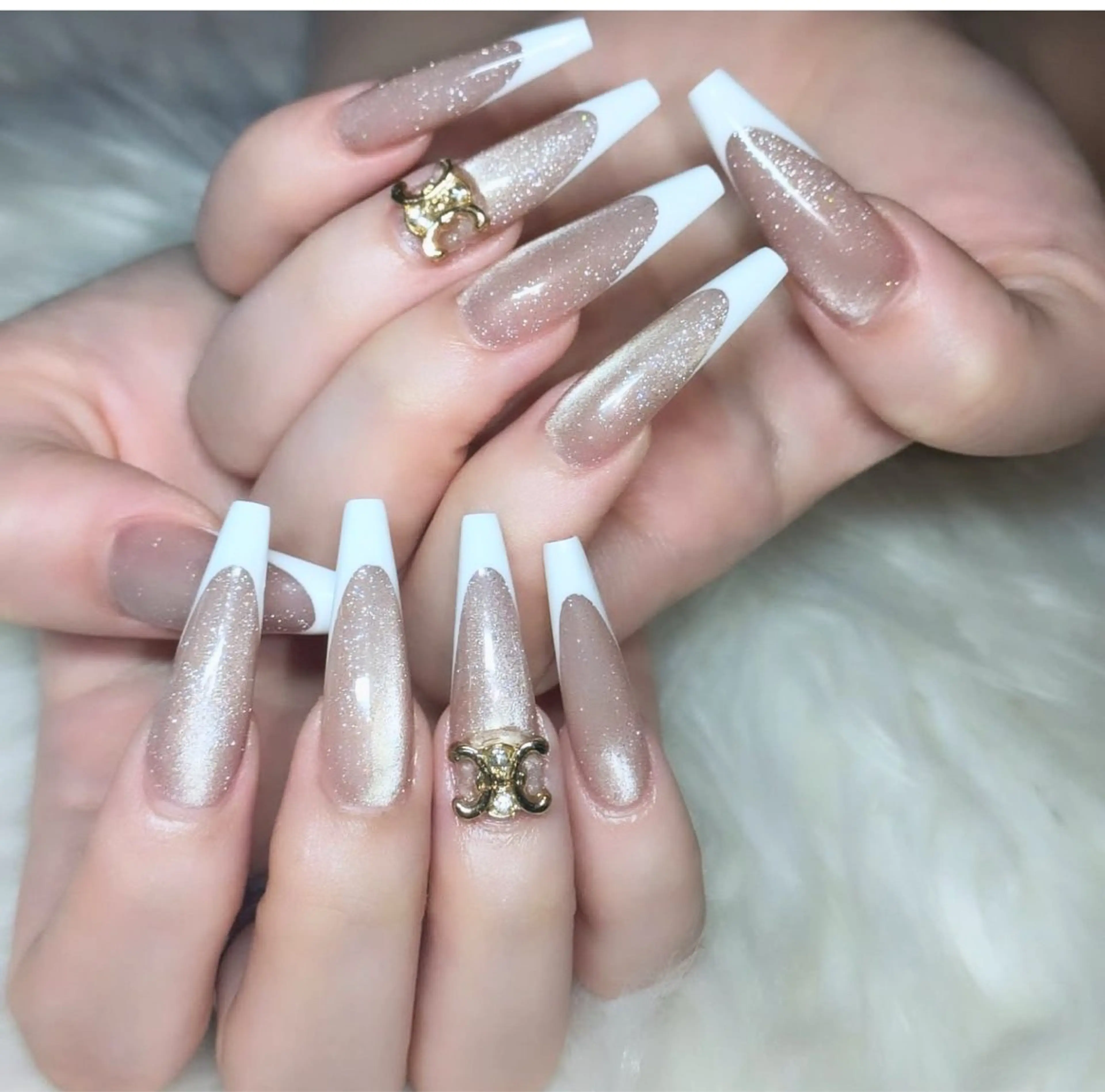 ネイル ジェルネイル 韓国ネイル マグネットネイル ネイルチップ 冬ネイル ハンドネイル Lenie Nailのネイルデザイン