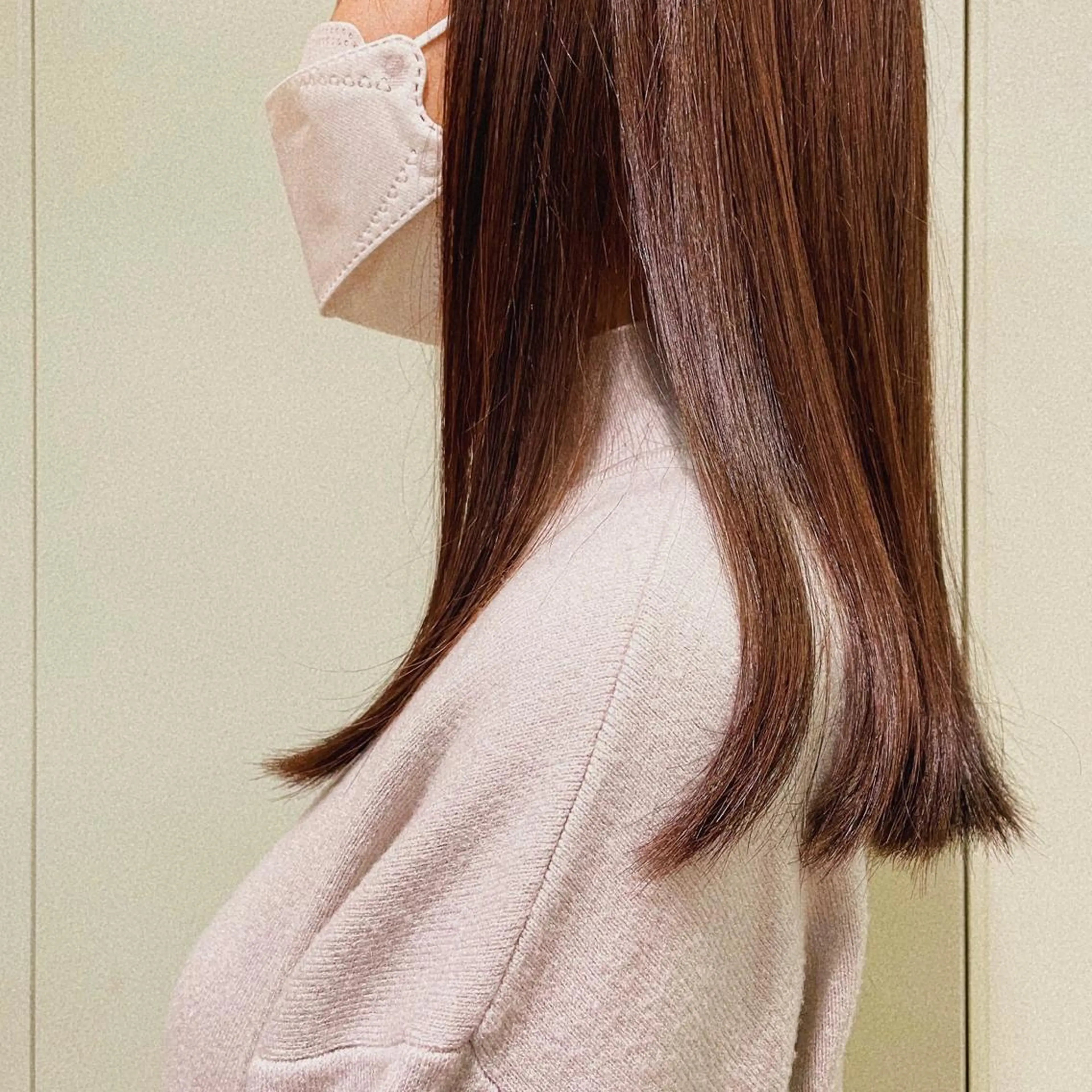 ロング 丸山 愛万音のヘアスタイル