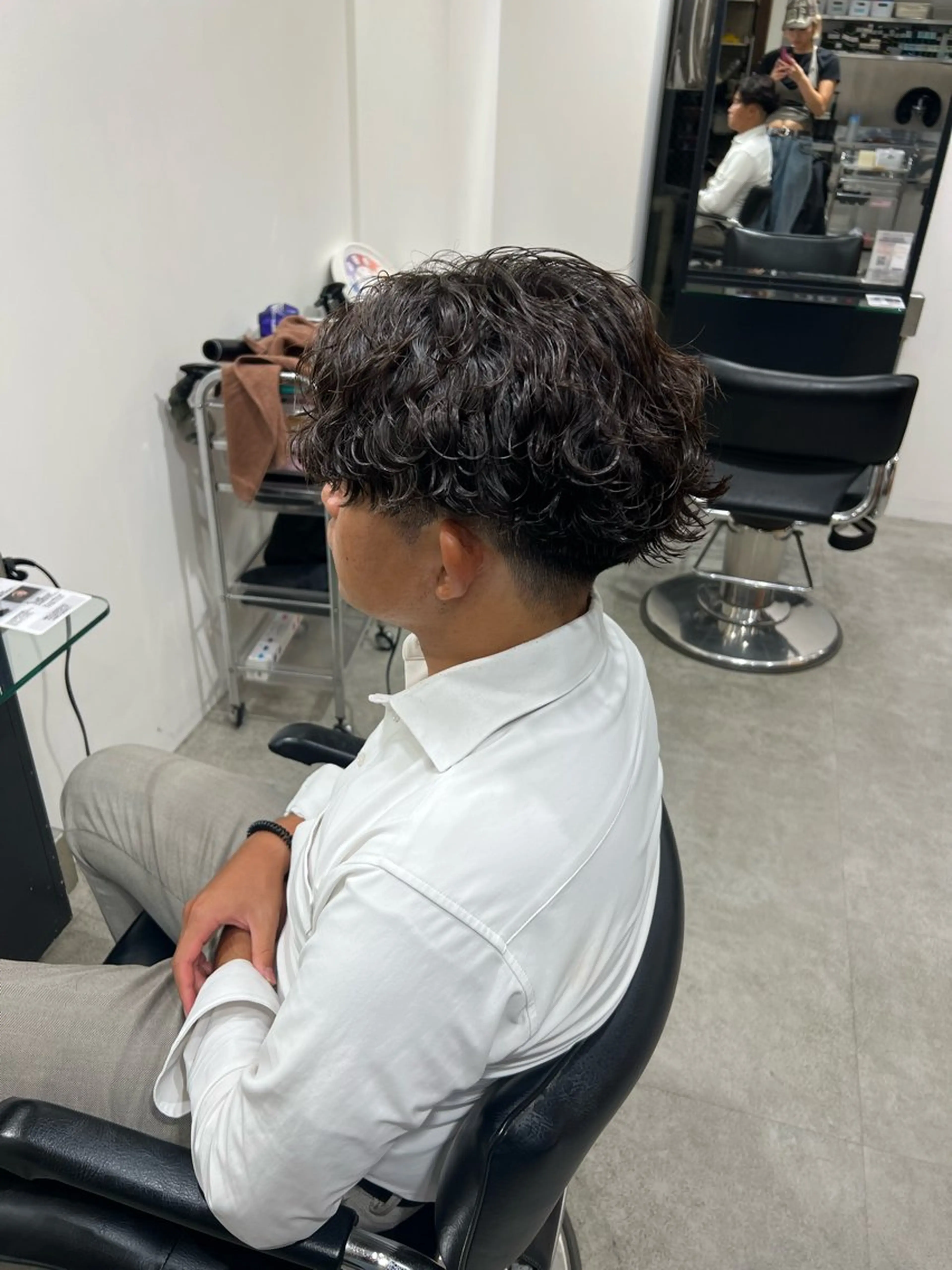 パーマ メンズ fifth神宮前 HIN★T★のヘアスタイル