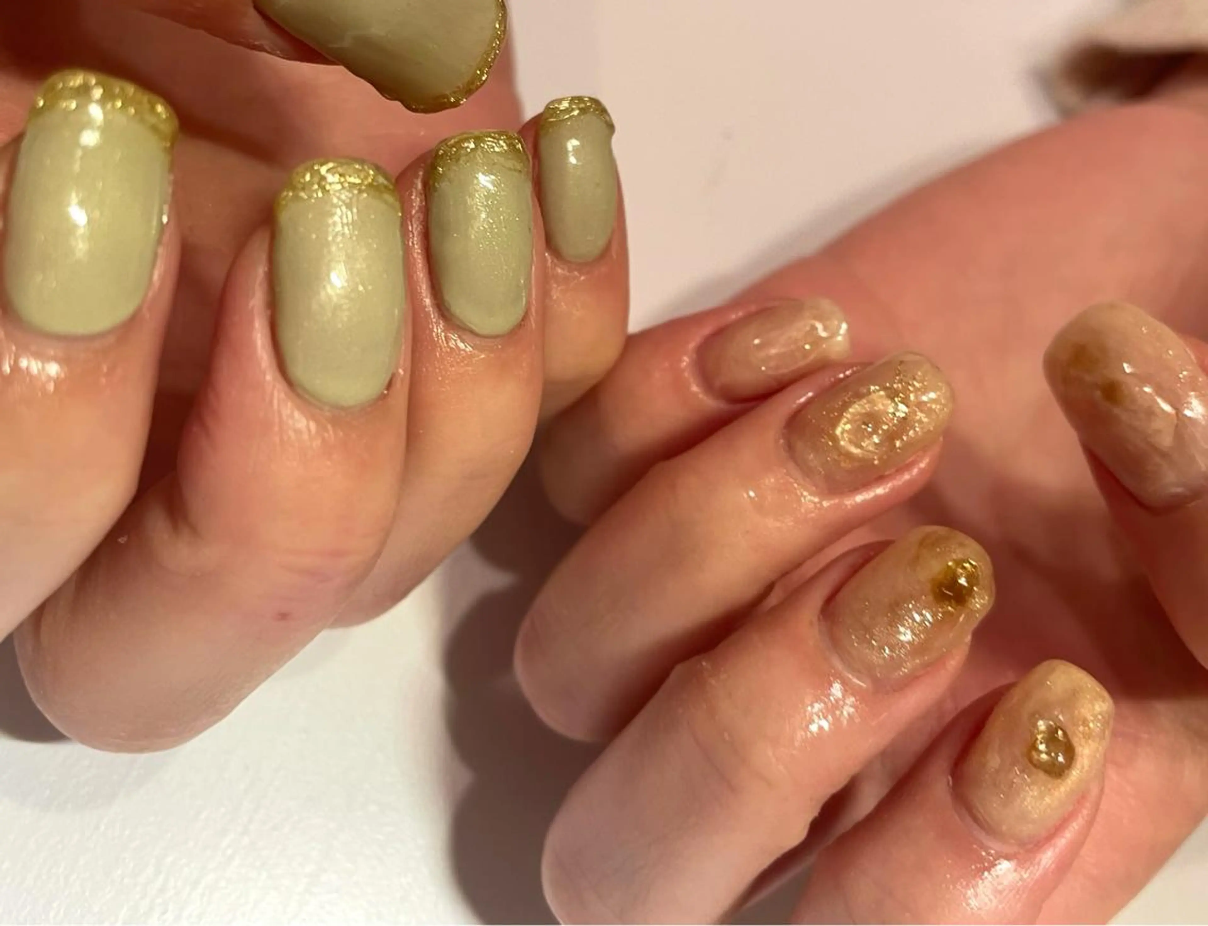 ネイル マグネットネイル マットネイル ミラーネイル ニュアンスネイル ぷっくりネイル ハンドネイル lore. nailのネイルデザイン