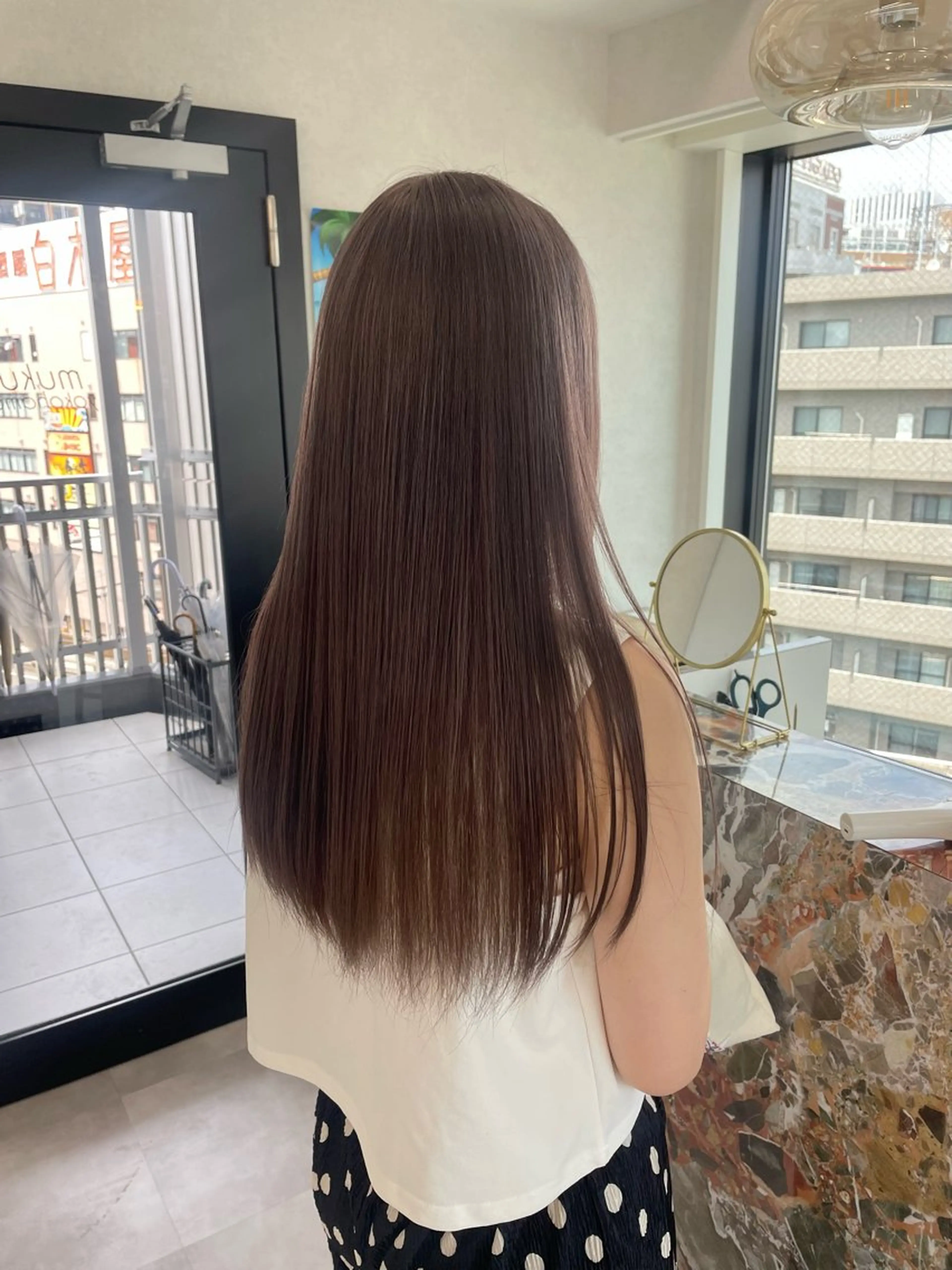 ロング カラー 🌼ベージュ/暖色 🌼すずのヘアスタイル