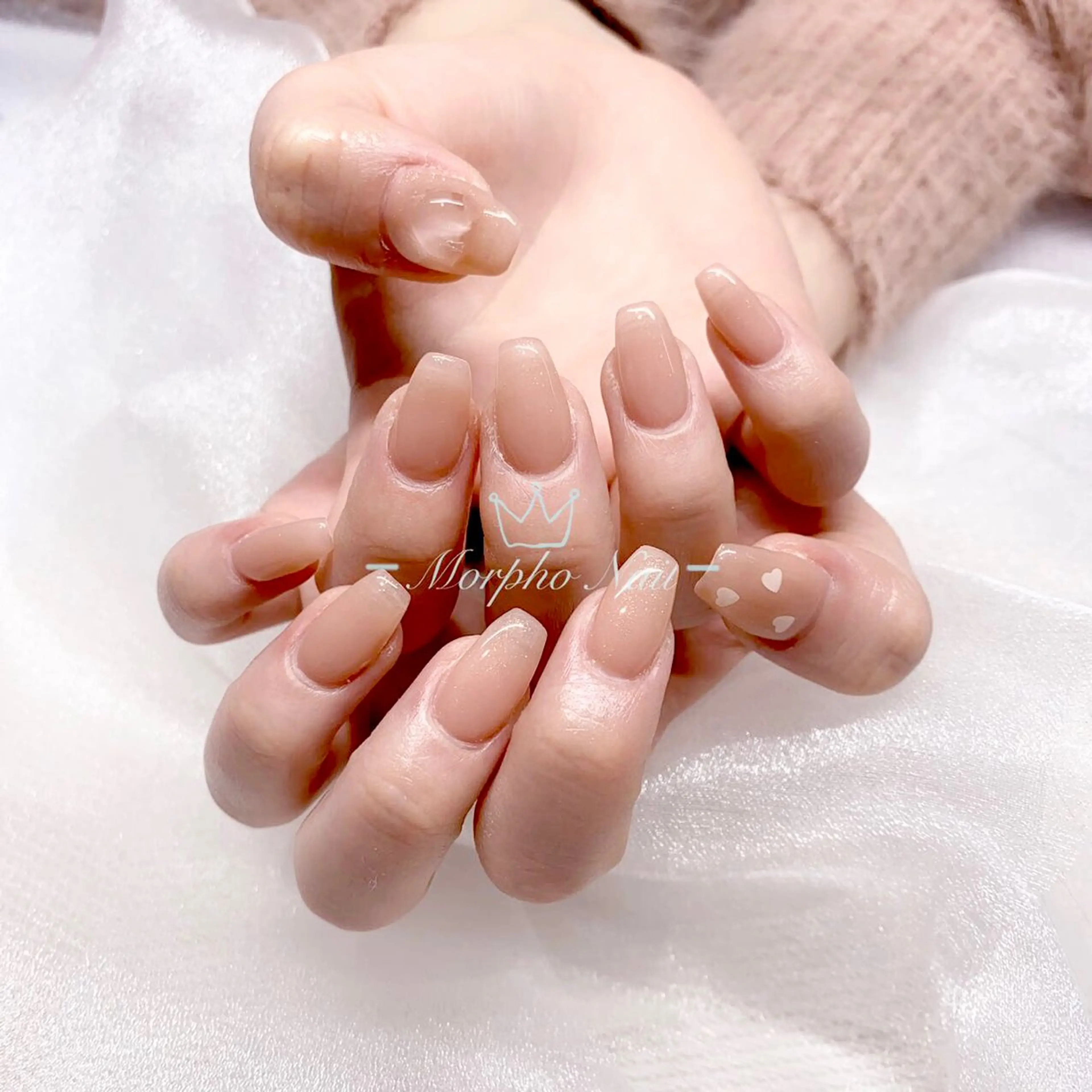 ネイル ハンドネイル Morpho nailのネイルデザイン