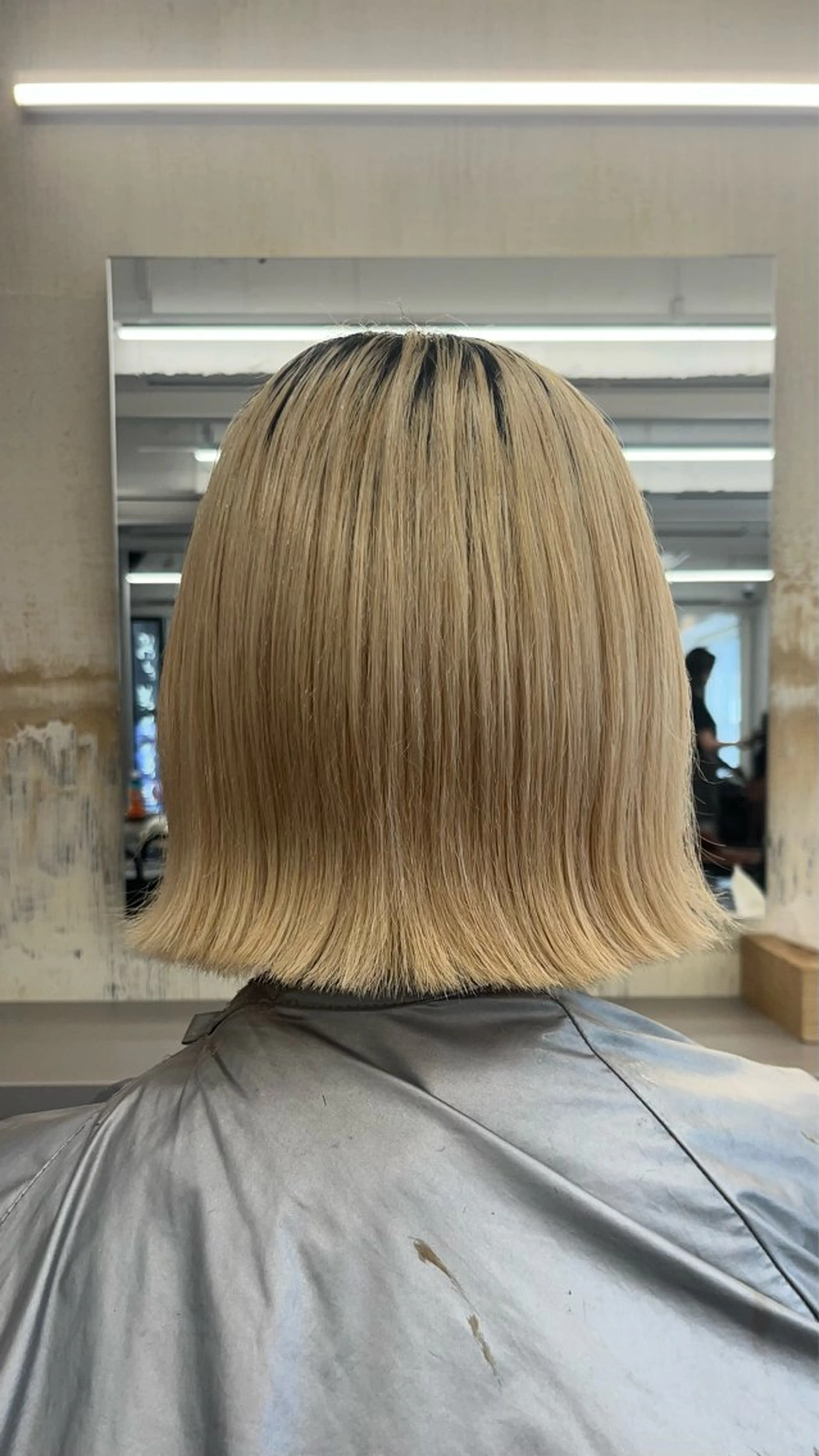 似合わせボブカットの写真