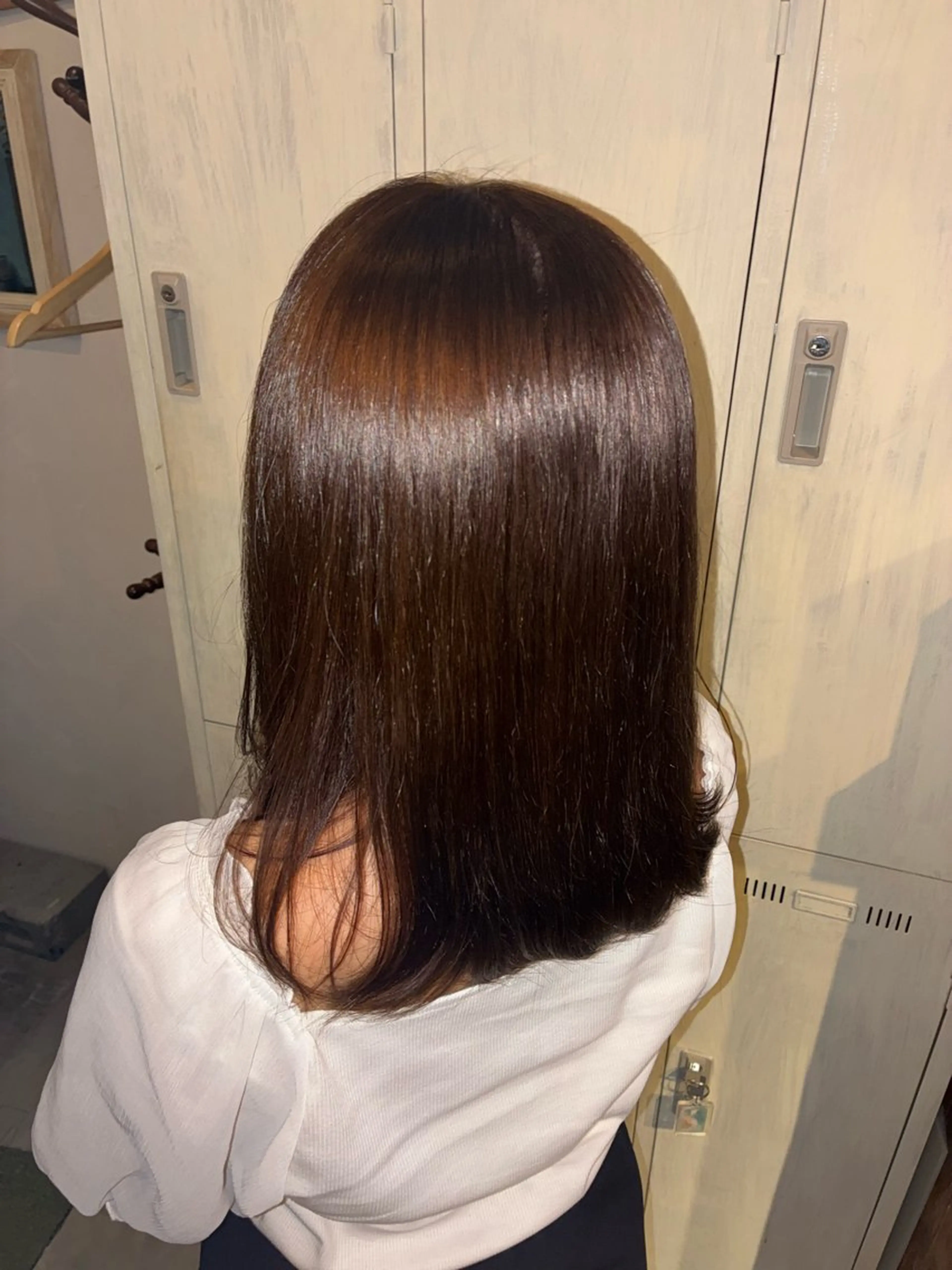 ミディアム ヘアカラー SEAQUENCE外苑前所属・艶髪カラー♡ せいらのヘアスタイル