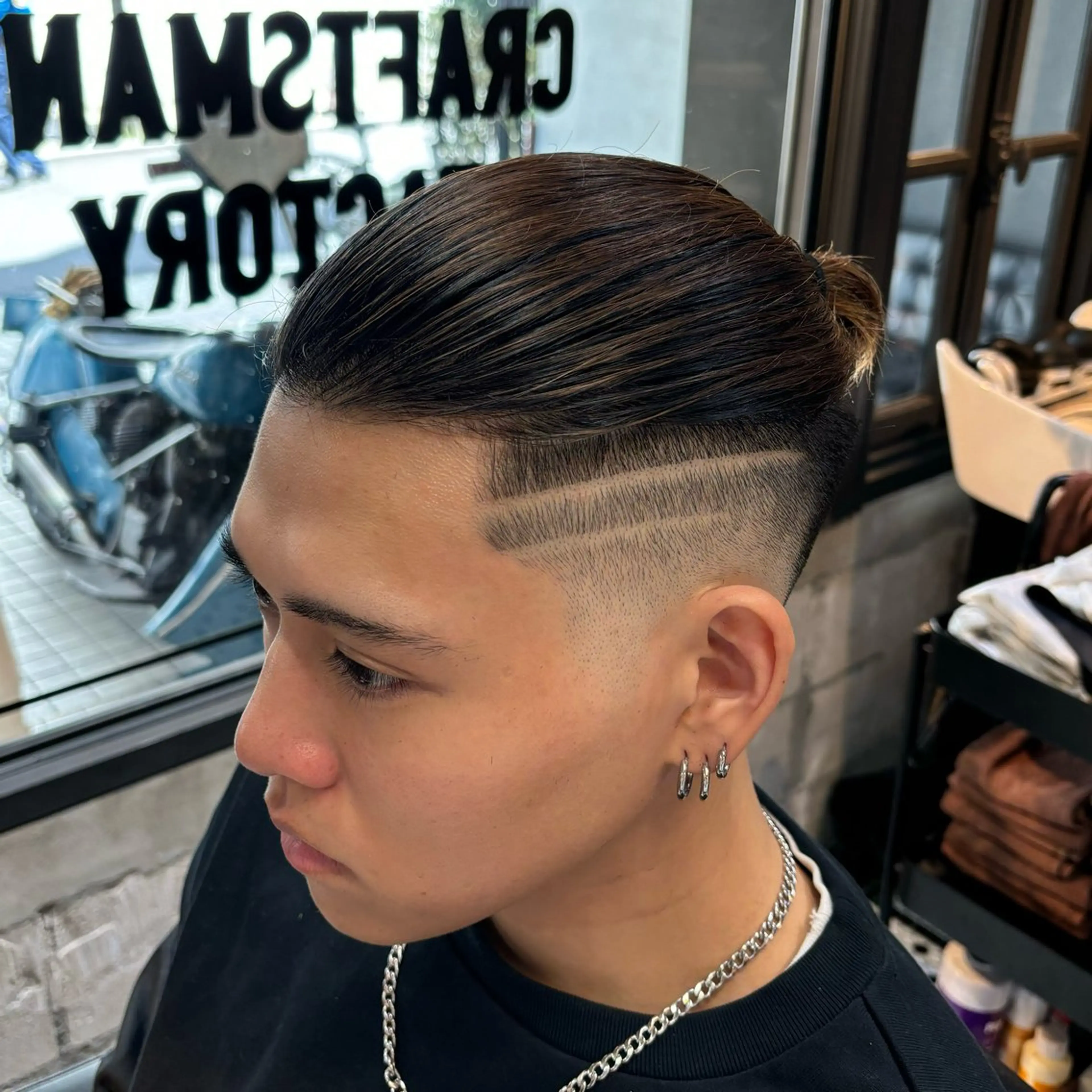 メンズ ビジネス フェードカット スキンフェード merry craftsmans factory所属・💈ᴍᴇʀʀʏ ᴋᴇɪsʜɪ💈のヘアスタイル