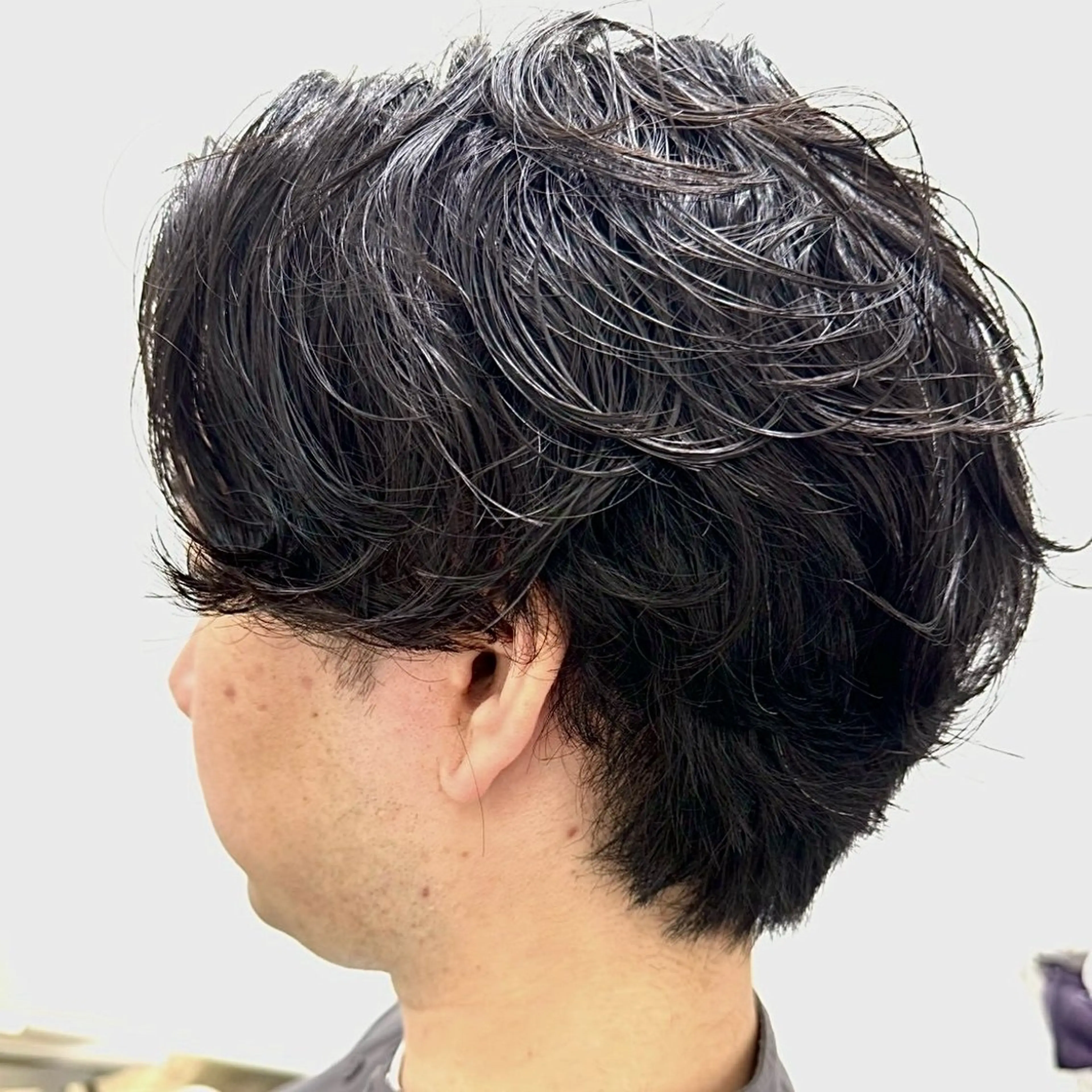 よくばりセット☄️センターパート✖カルマパーマ🪱✖眉カット👦🏻✖ヘッドスパ💆🏻‍♂️✖トリートメント💫の写真