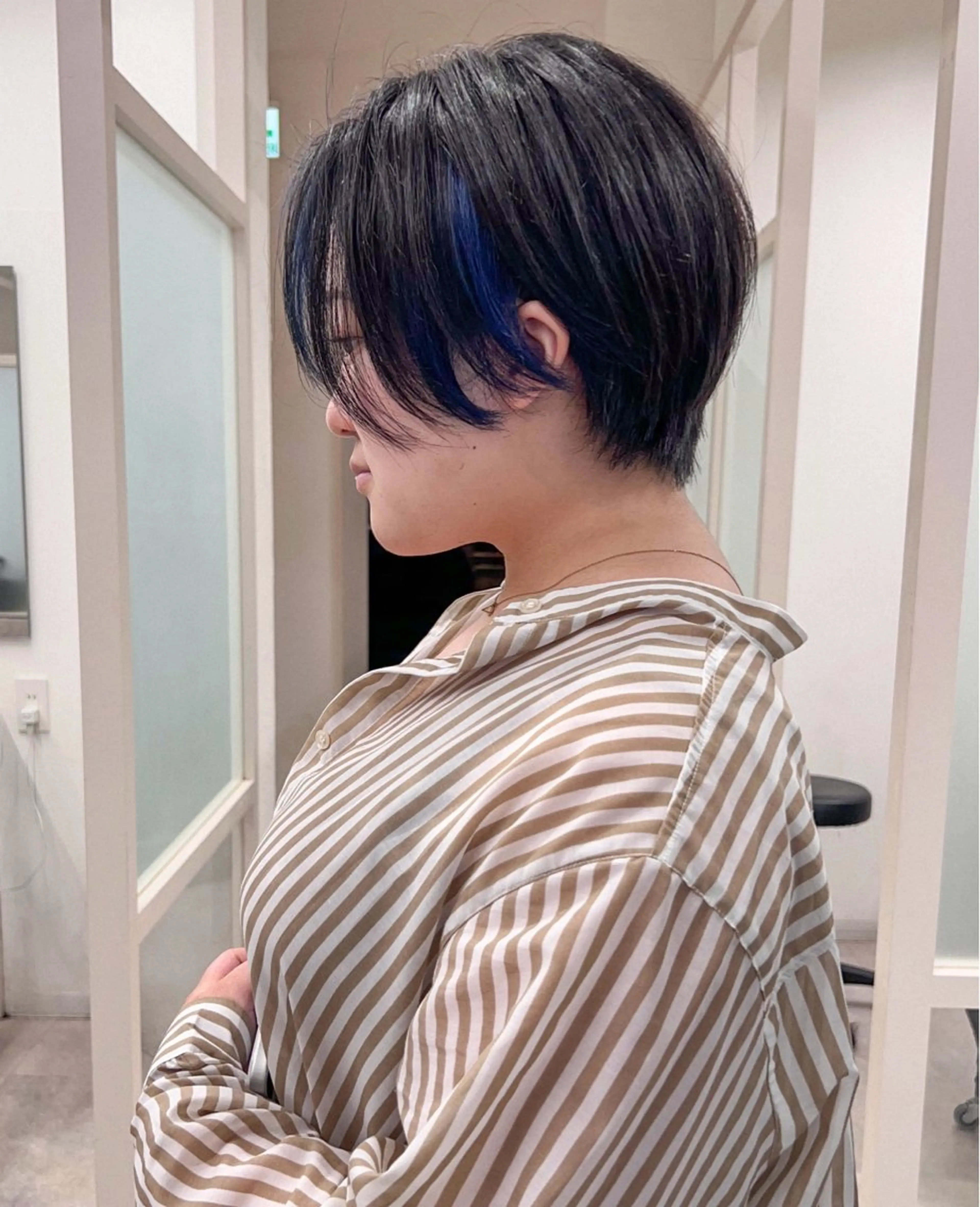 ショート ハンサムショート ショートヘア カット ヘアカラー トリートメント 八木 柔大のヘアスタイル