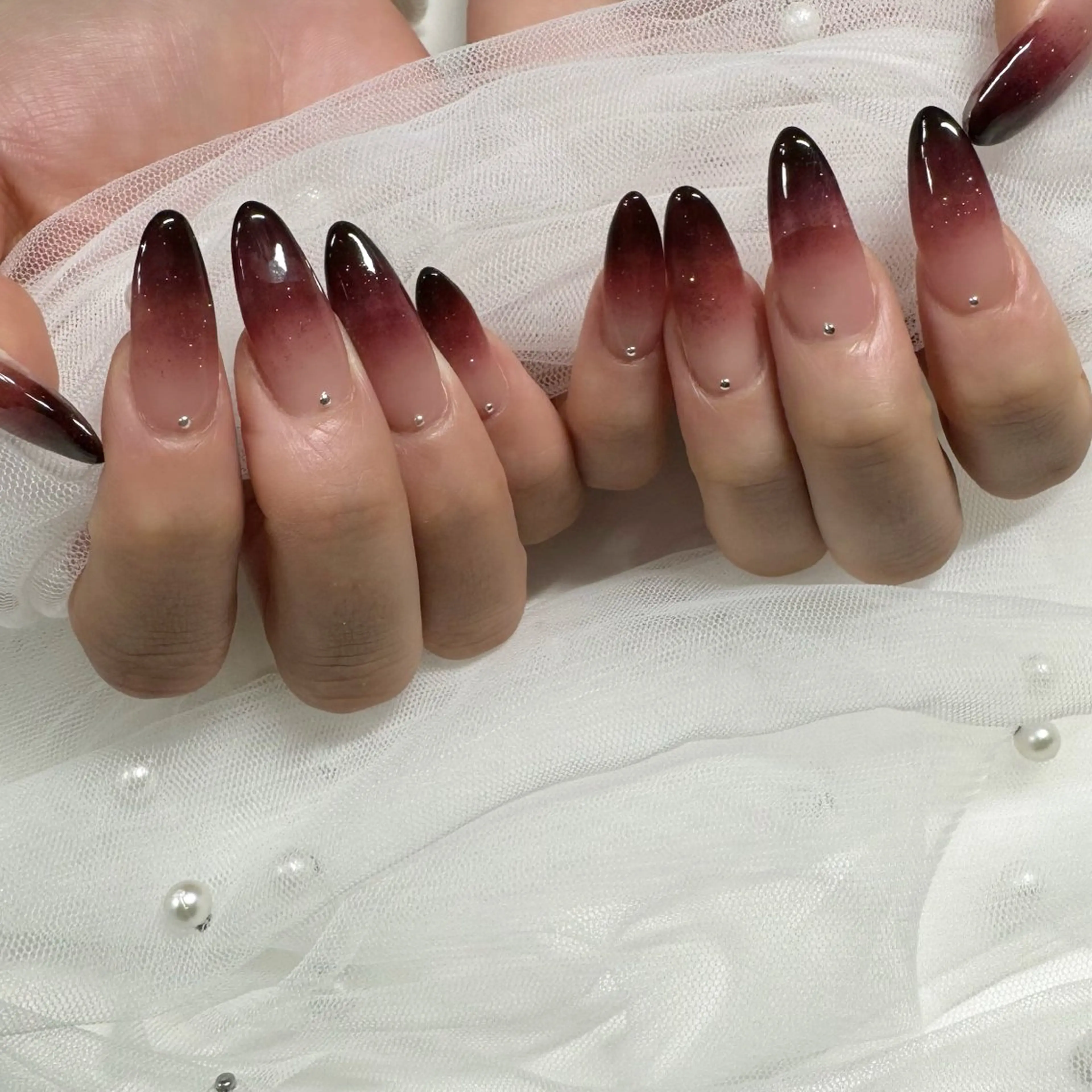 ネイル ジェルネイル シンプルネイル 東 千夏のネイルデザイン