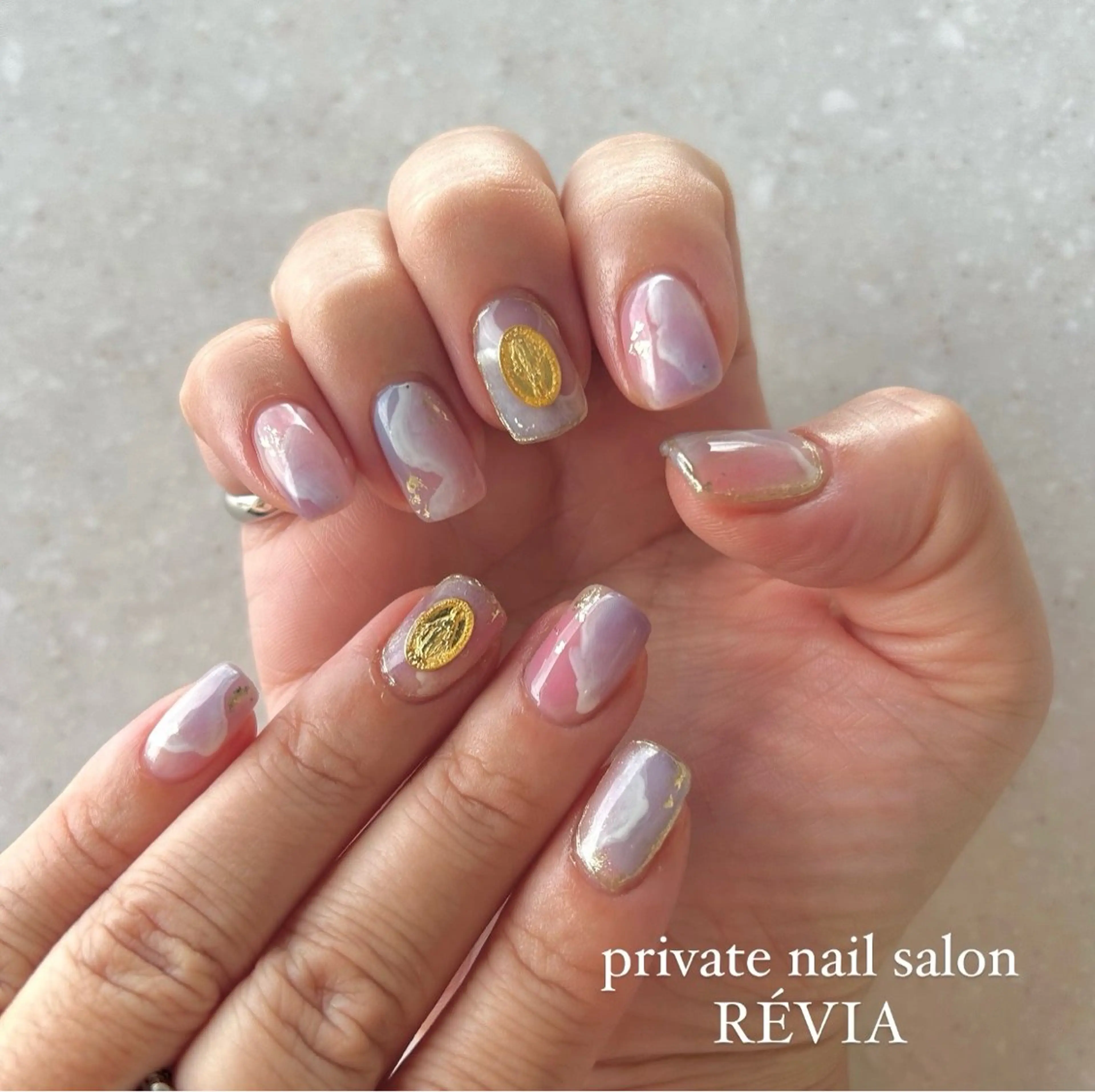 ネイル ニュアンスネイル REVIA nailのネイルデザイン