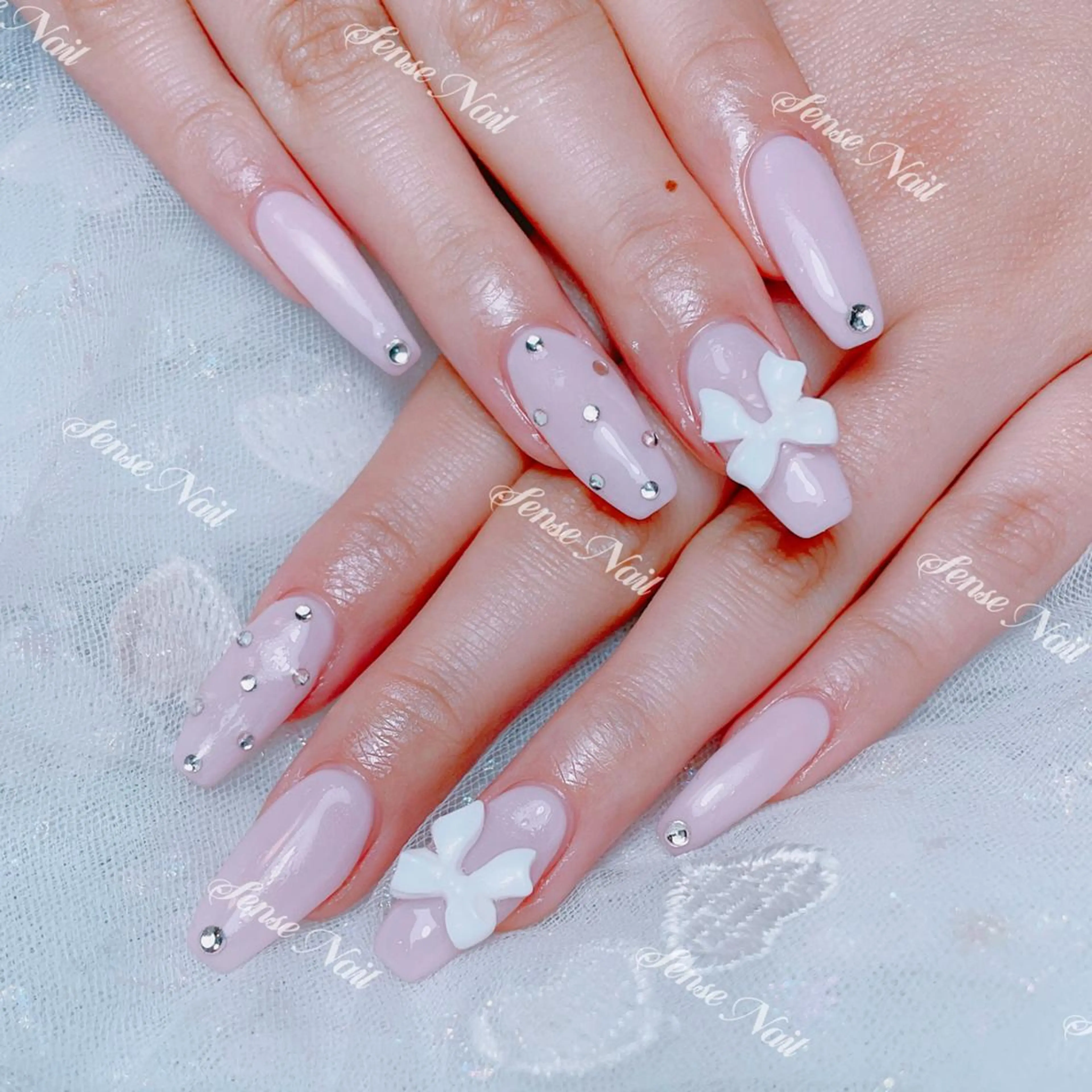 ネイル ハンドネイル Bunny 🐰のネイルデザイン