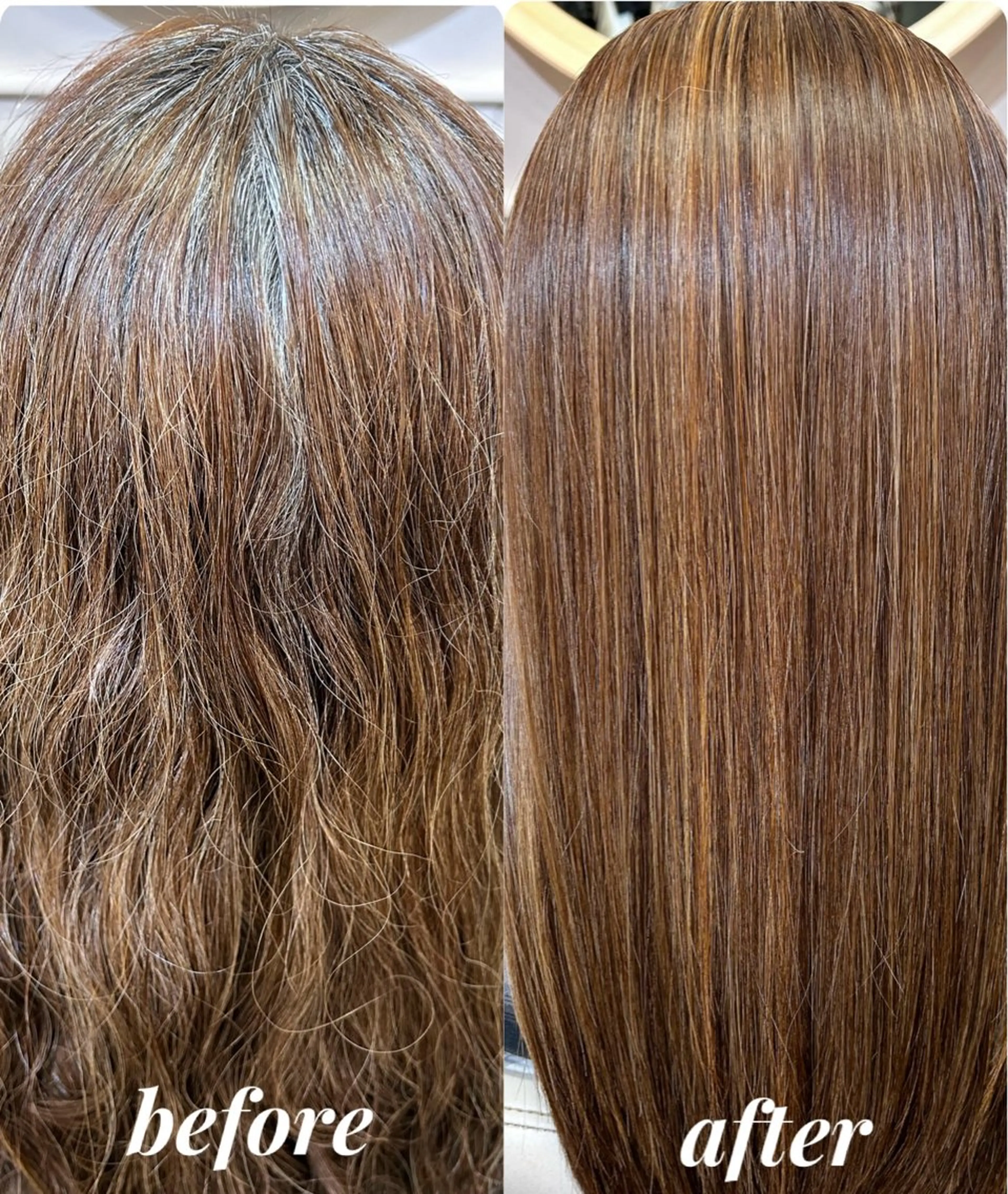ロング 伸ばしかけ 髪質改善 カット ヘアカラー 縮毛矯正 トリートメント ✨髪質改善美容師✨ Less シバタのヘアスタイル