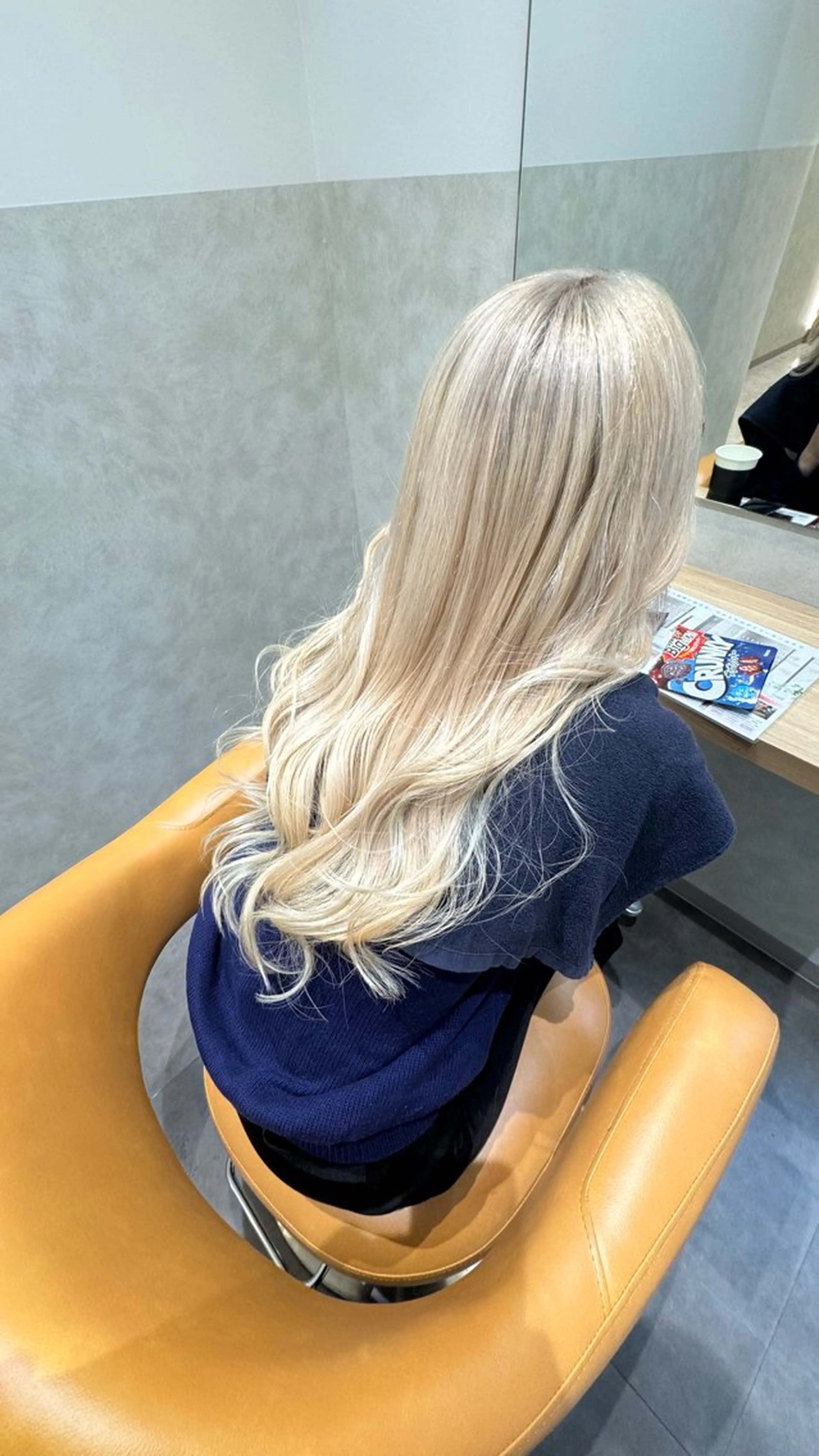 ロング カラー ヘアカラー トリートメント SALOWIN札幌大通り所属・札幌ハイトーン/ ブリーチカラー/ドイのヘアスタイル